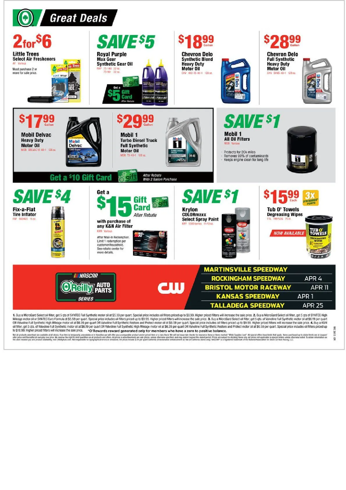 Weekly ad O'Reilly Auto Parts weekly ads from March 25 to April 28 2026 - Page 8