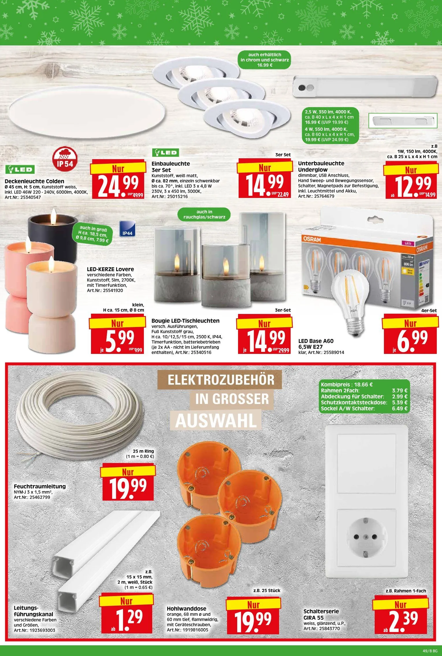 Herkules Baumarkt Angebote von 1. Dezember bis 6. Dezember 2025 - Prospekt seite 8