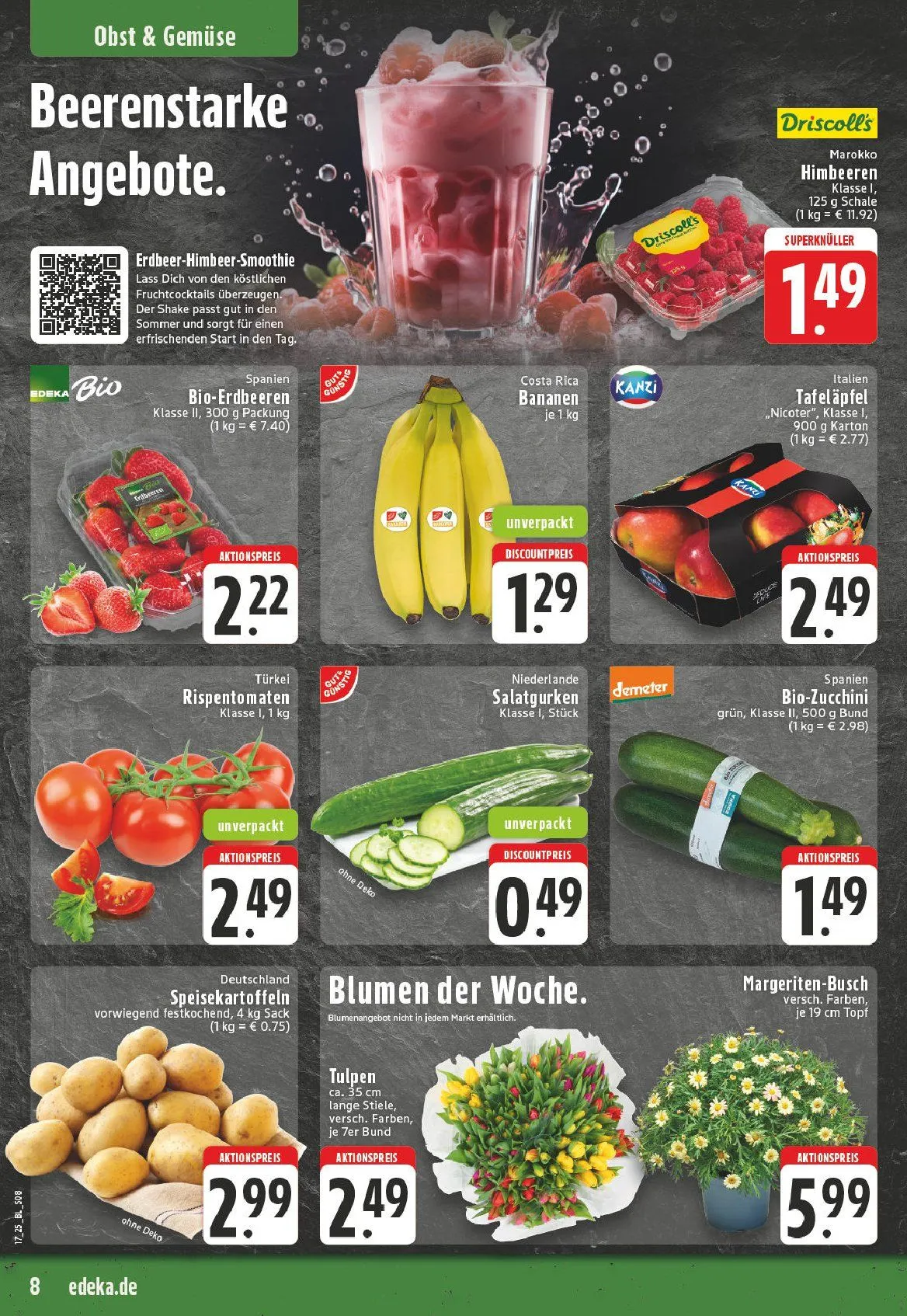 Edeka Prospekt von 21. April bis 26. April 2025 - Prospekt seite 8