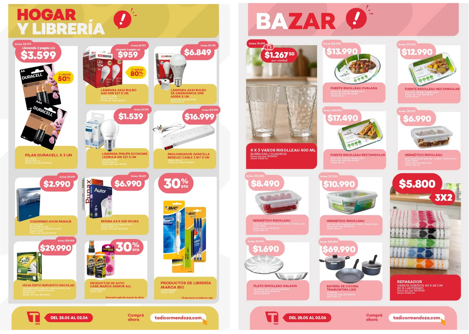 Ofertas de Ofertas Supermercados Tadicor  28 de mayo al 2 de junio 2026 - Página 8 del catálogo