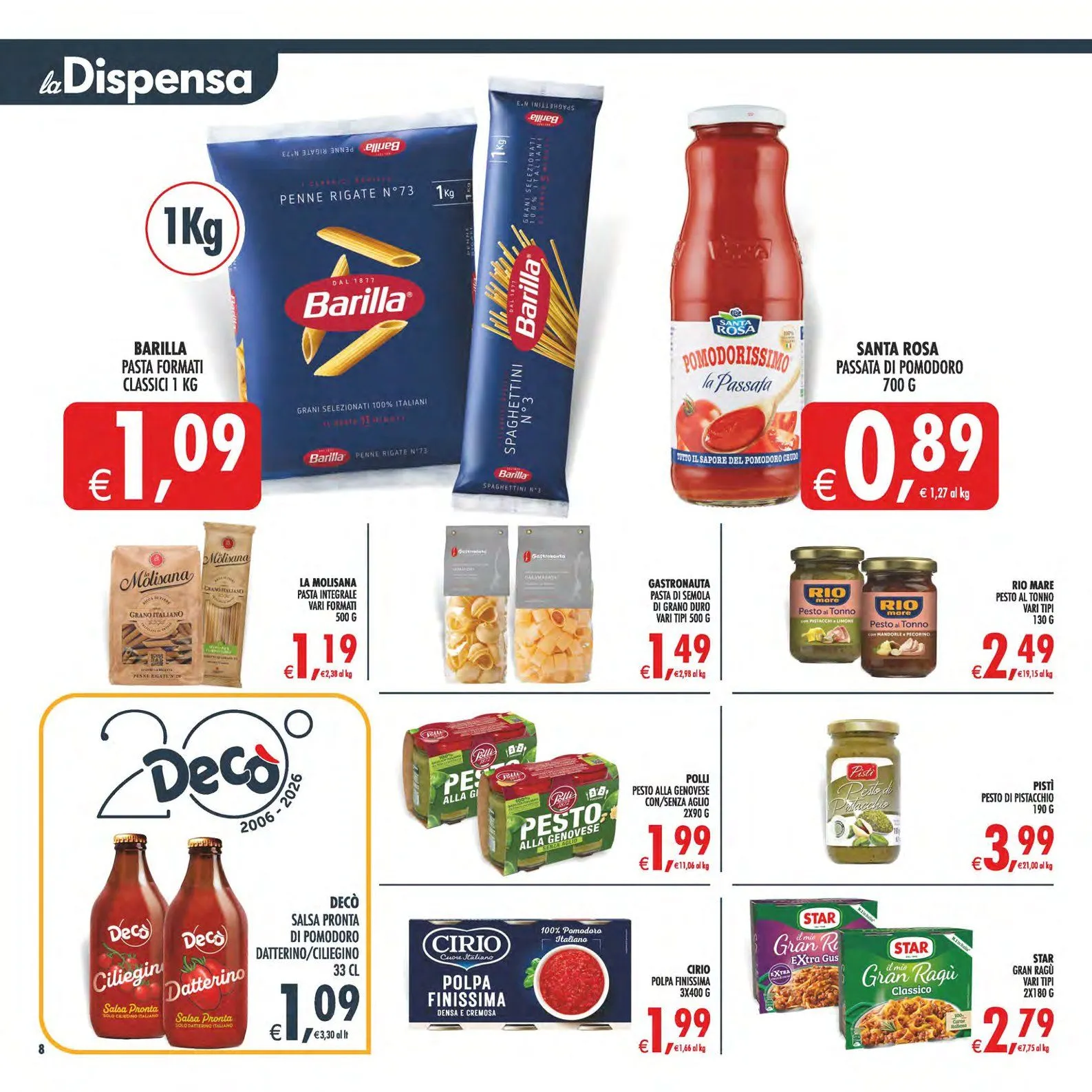Volantini Deco Supermercati da 19 giugno a 29 giugno di 2026 - Pagina del volantino 8