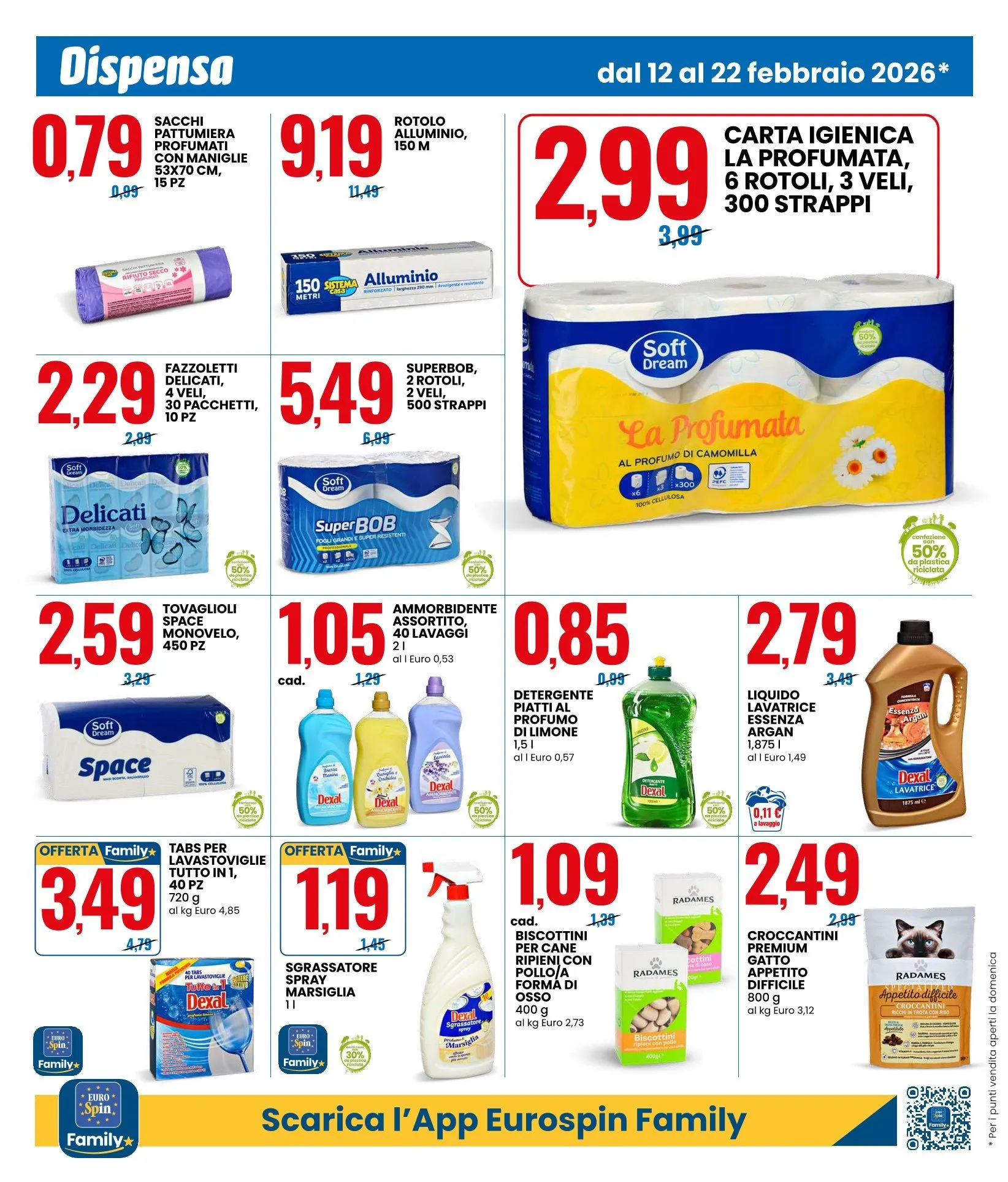  Volantini EuroSpin da 12 febbraio a 22 febbraio di 2026 - Pagina del volantino 8