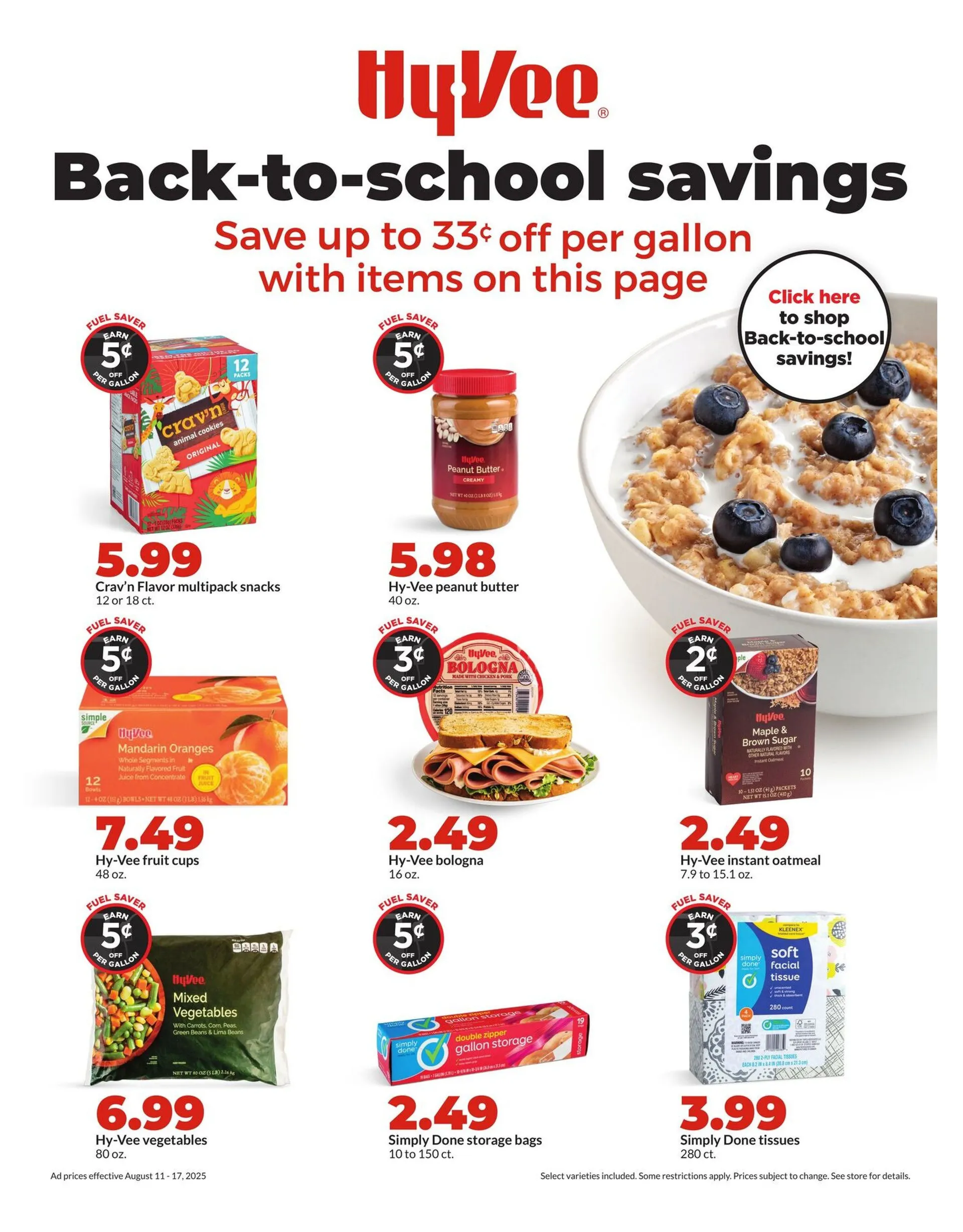 Weekly ad HyVee Sales from August 11 to August 17 2025 - Page 8