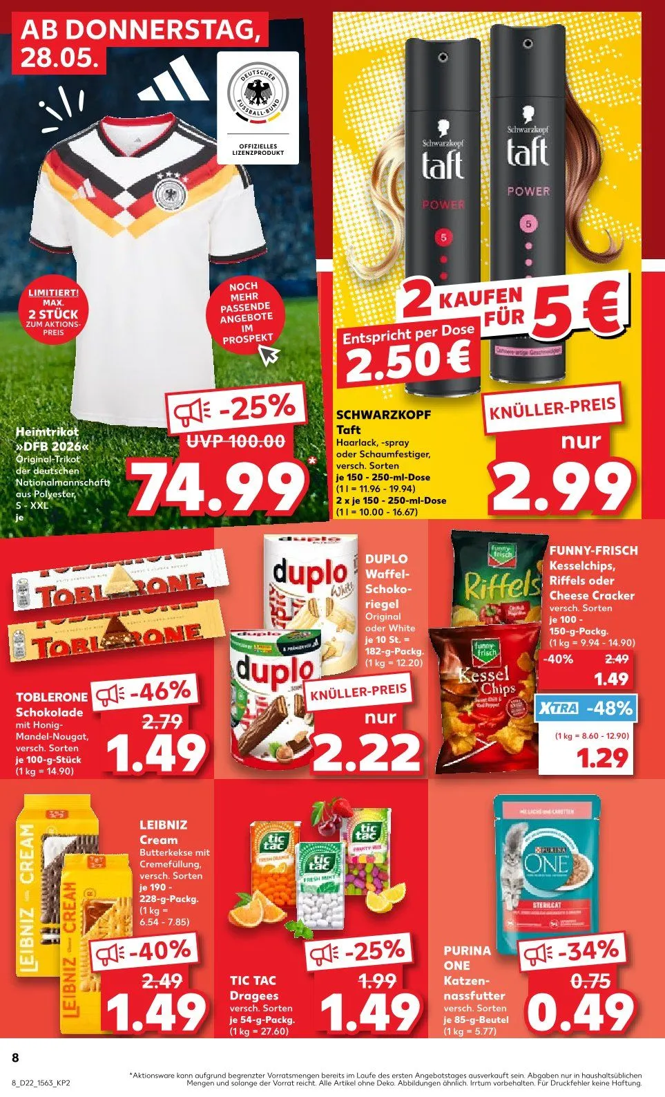 Kaufland Prospekte von 28. Mai bis 3. Juni 2026 - Prospekt seite 8