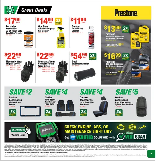 Weekly ad O'Reilly Auto Parts Sales from December 31 to January 27 2026 - Page 8