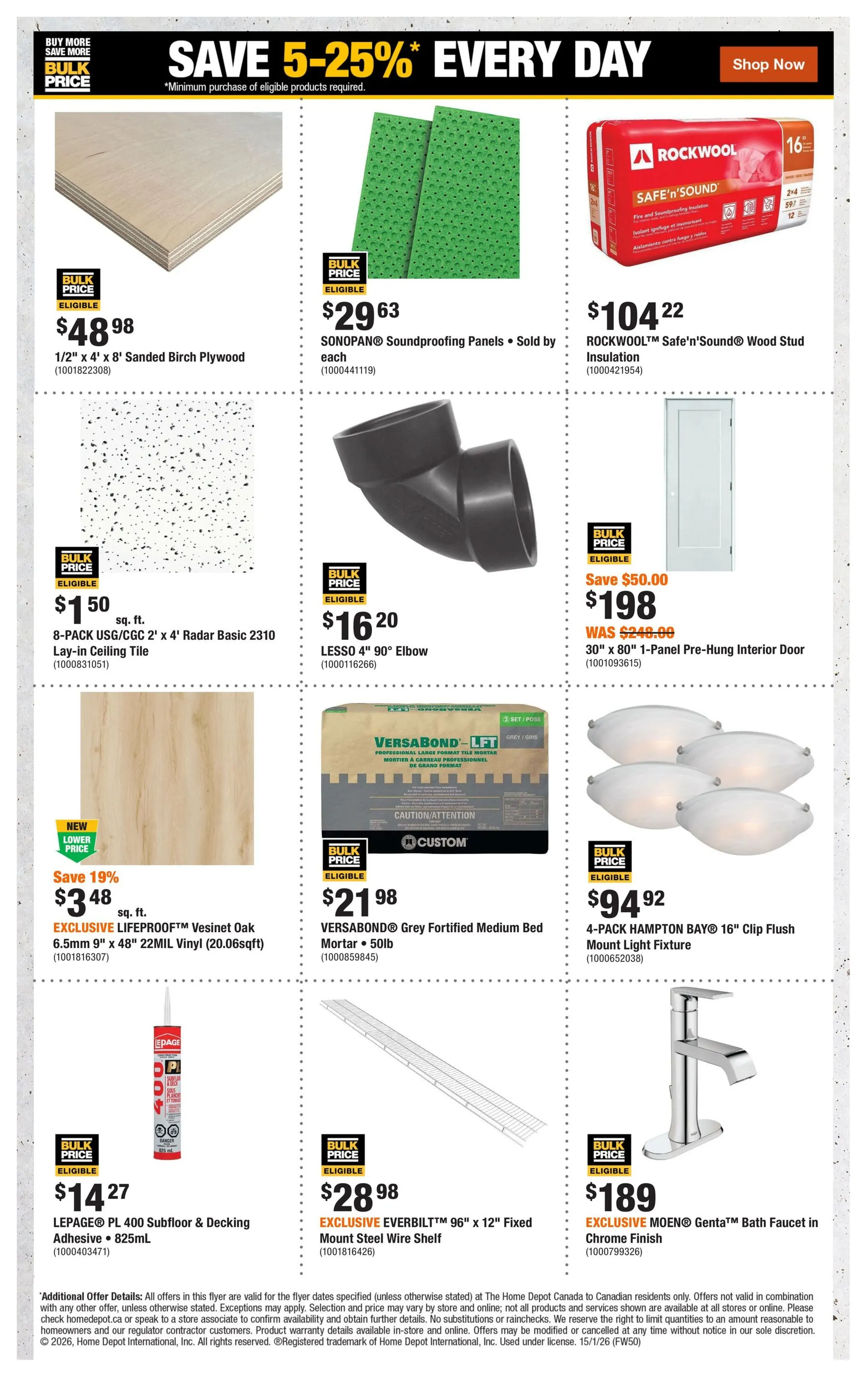 The Home Depot from January 16 to February 4 2026 - flyer page 8