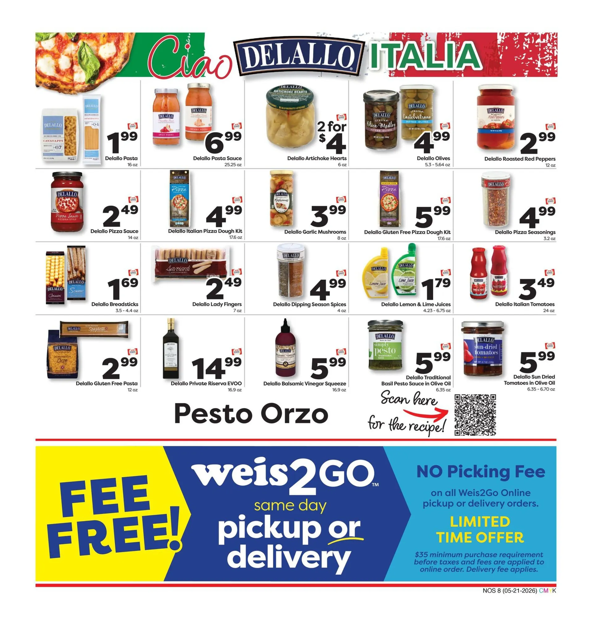 Weekly promotion Weis Sales spanning from May 21 to June 17 2026 - Page 8 for Catalogue 365