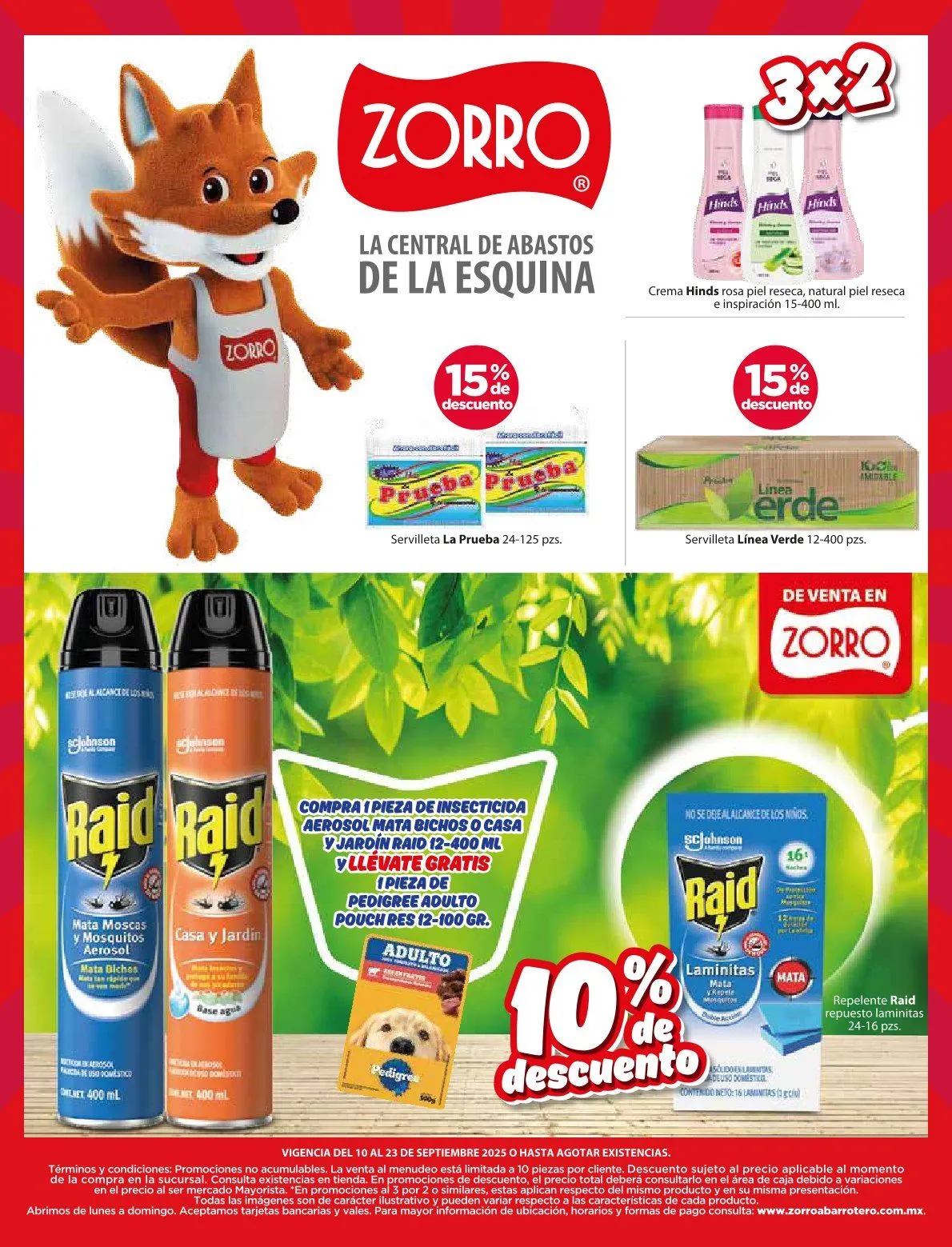 Catálogo de Zorro Ofertas 10 de septiembre al 23 de septiembre 2025 - Pagina 8