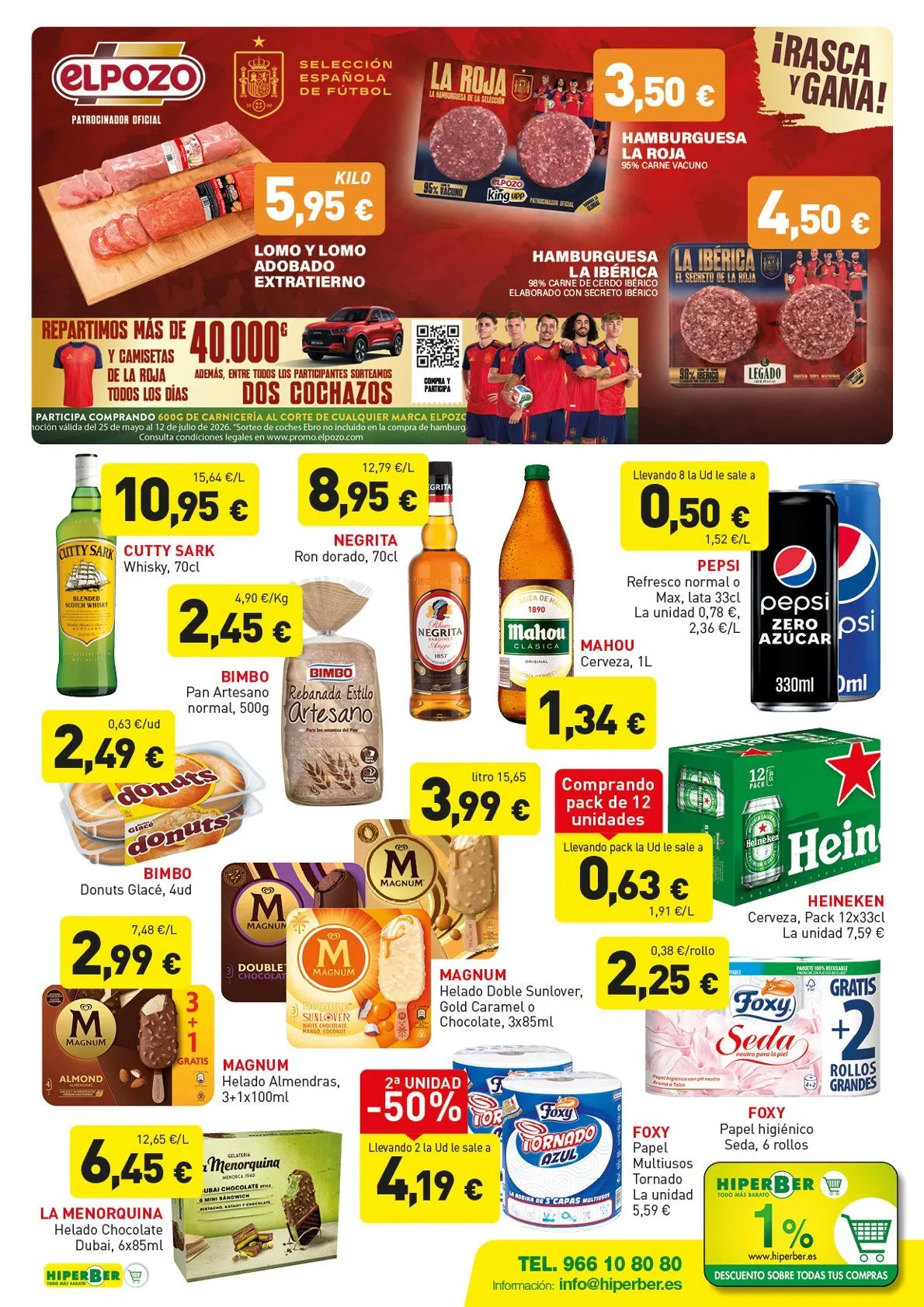 Catálogo de Hiperber Ofertas 28 de mayo al 17 de junio 2026 - Página 8