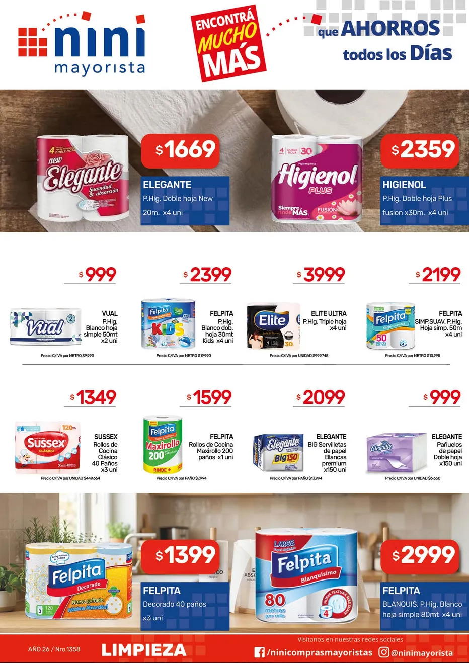 Ofertas de Nini Mayorista Ofertas 4 de mayo al 10 de mayo 2026 - Página 8 del catálogo