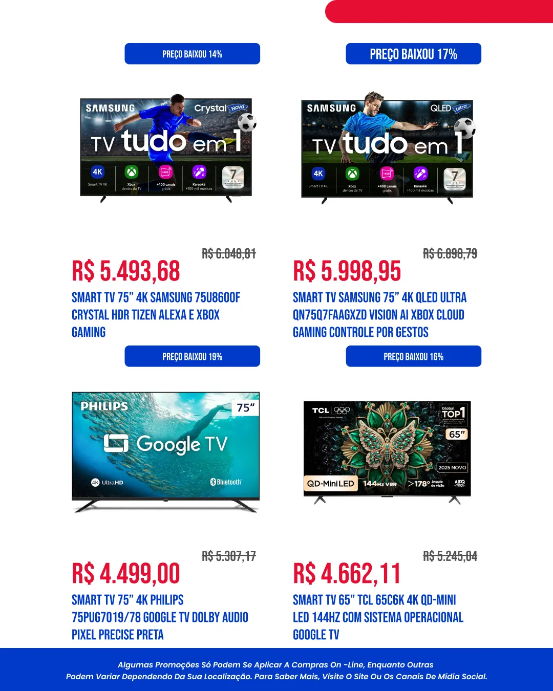 Encarte de Casas Bahia 30 de março até 20 de abril 2026 - Pagina 8