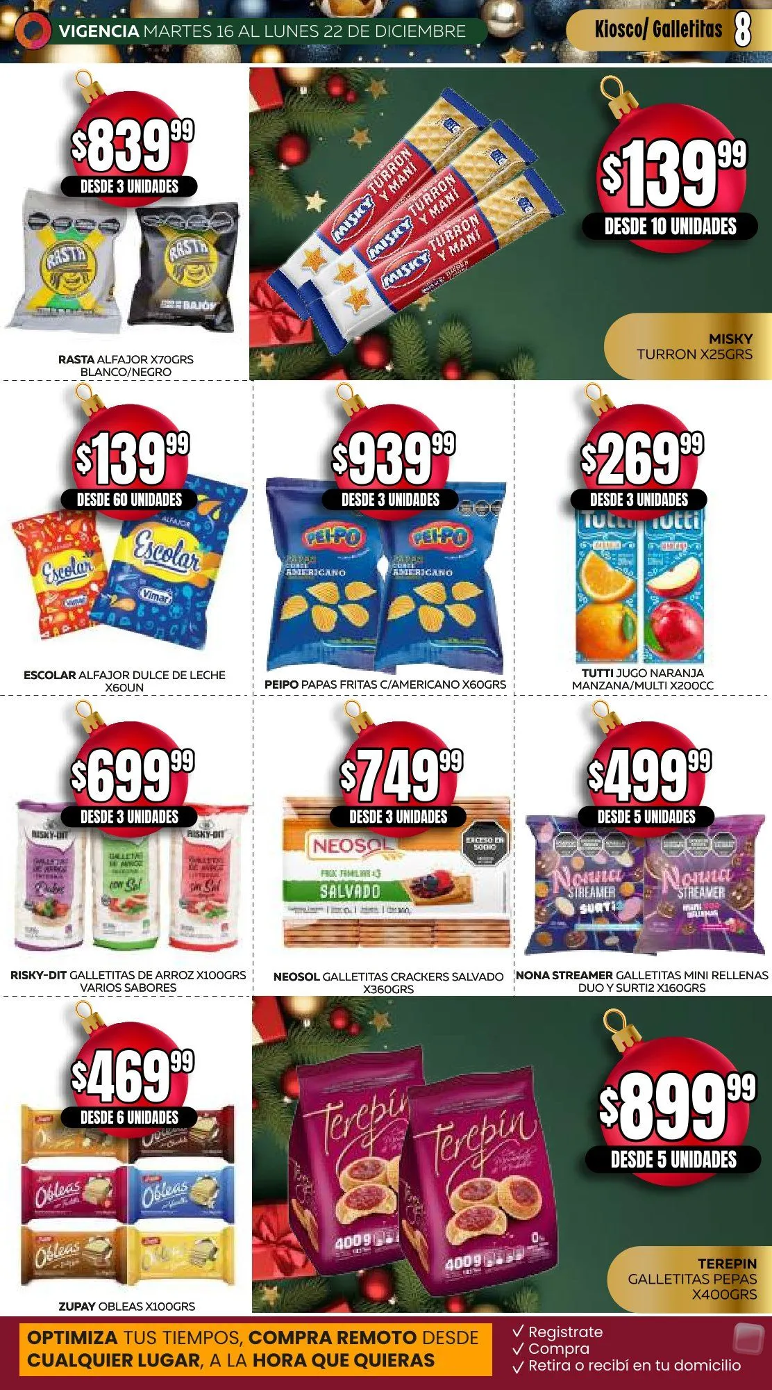 Ofertas de MaxiOfertas Ofertas 16 de diciembre al 22 de diciembre 2025 - Página 8 del catálogo