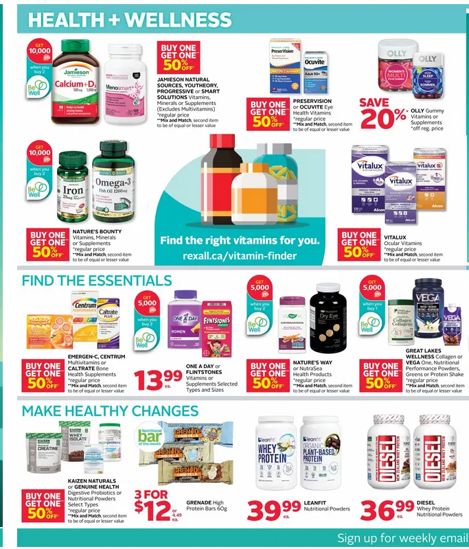 Rexall Sales from April 10 to April 16 2026 - flyer page 8