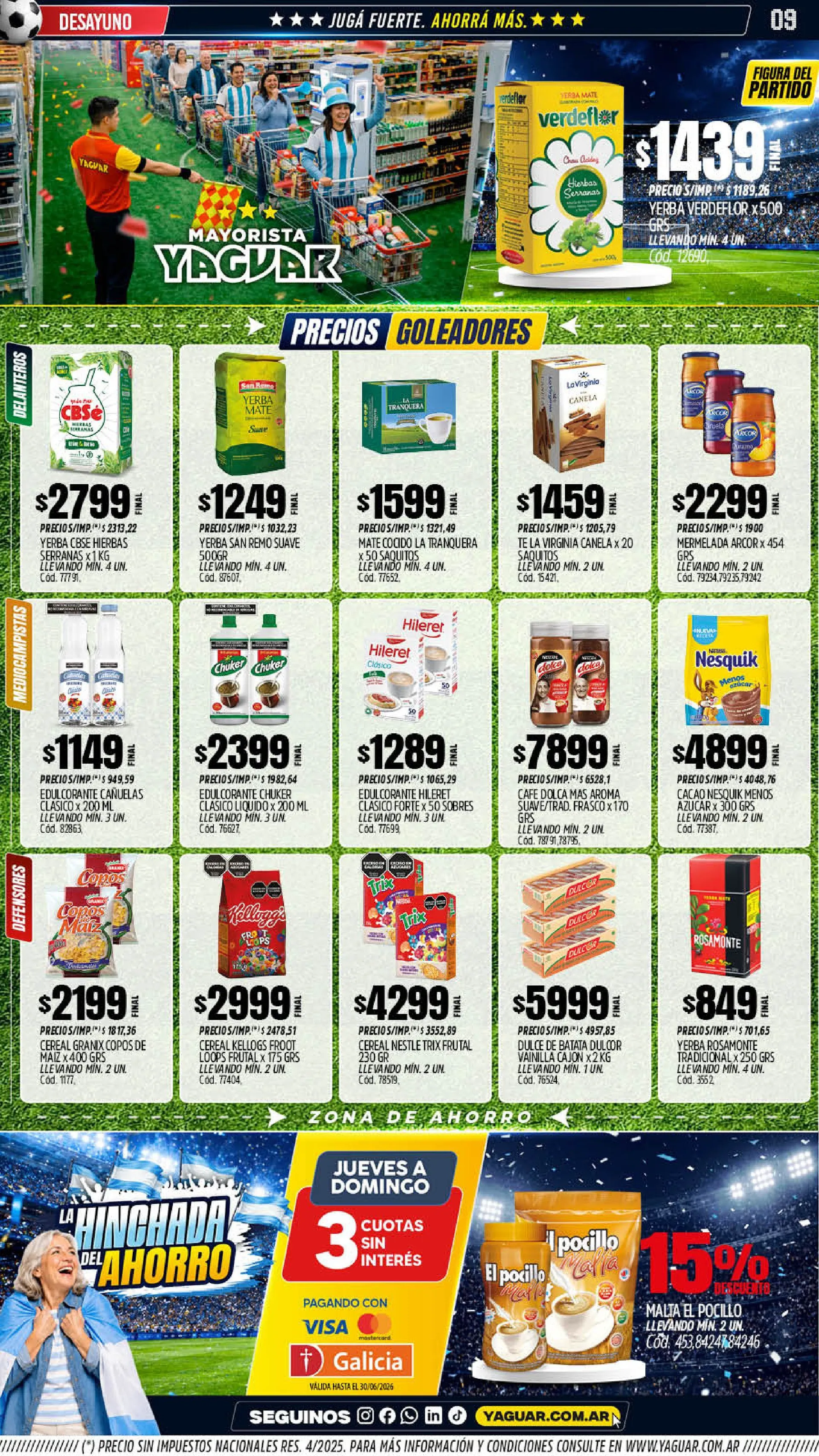 Ofertas de Yaguar Ofertas 22 de junio al 27 de junio 2026 - Página 8 del catálogo