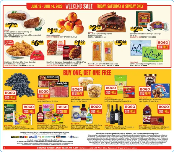 Weekly ad Winn Dixie Sales from June 10 to June 16 2026 - Page 8