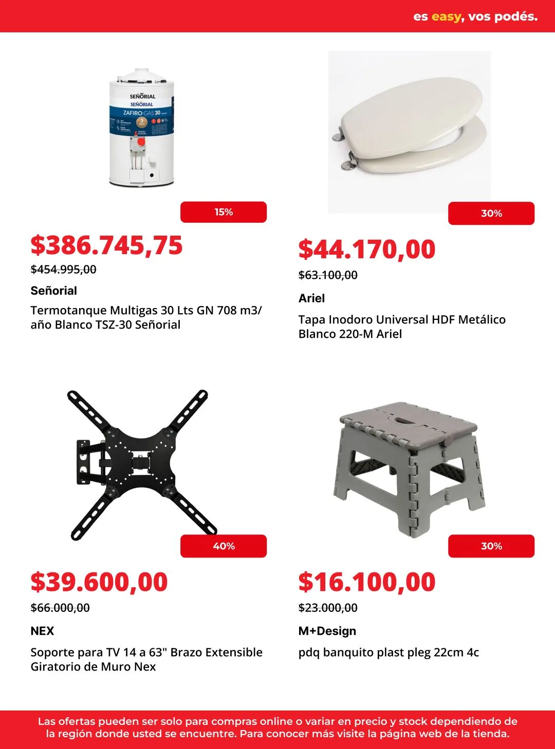 Ofertas de Easy Ofertas 7 de julio al 22 de julio 2026 - Página 7 del catálogo