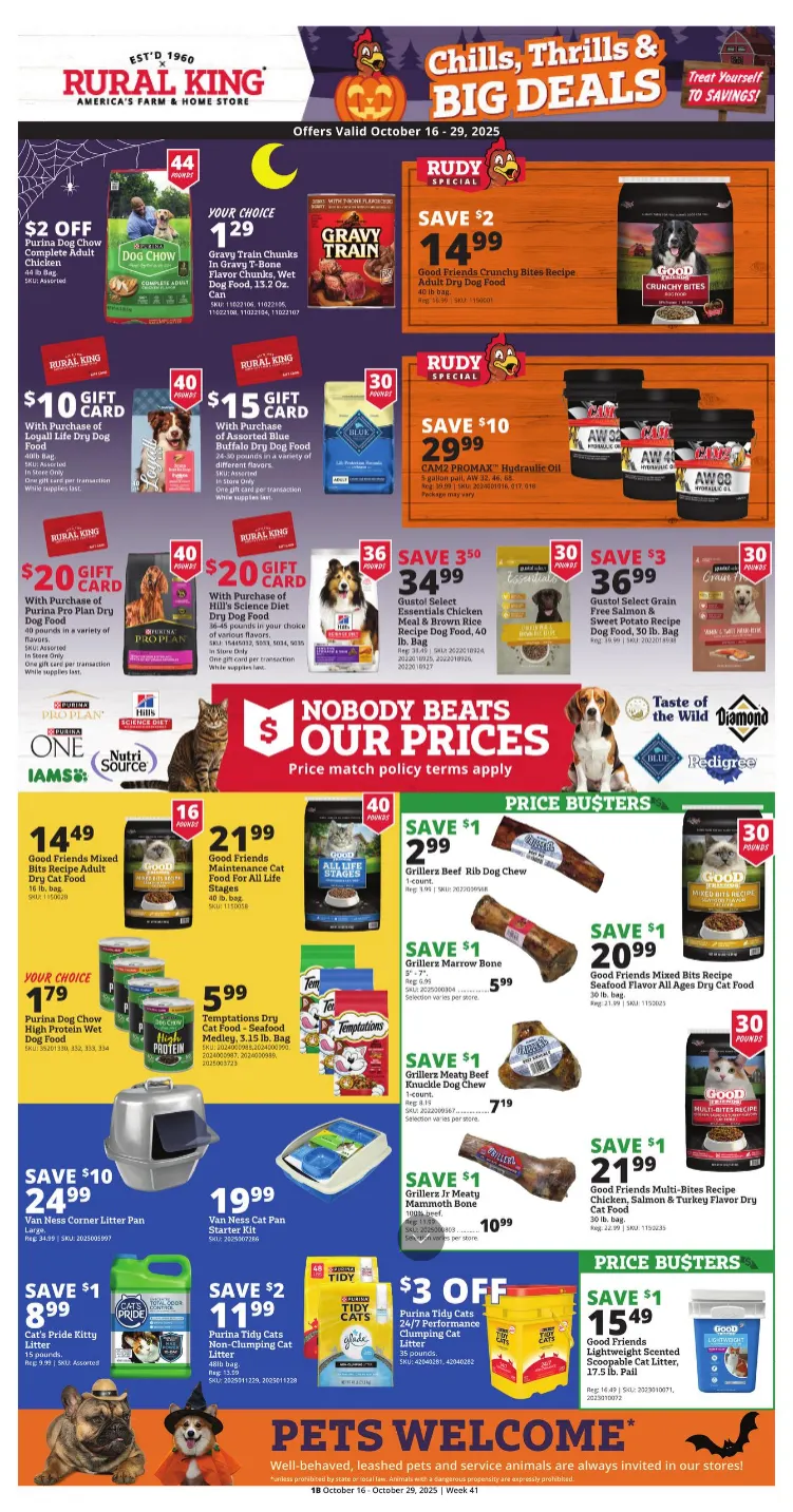 Weekly ad Rural King Sales from October 16 to October 29 2025 - Page 8