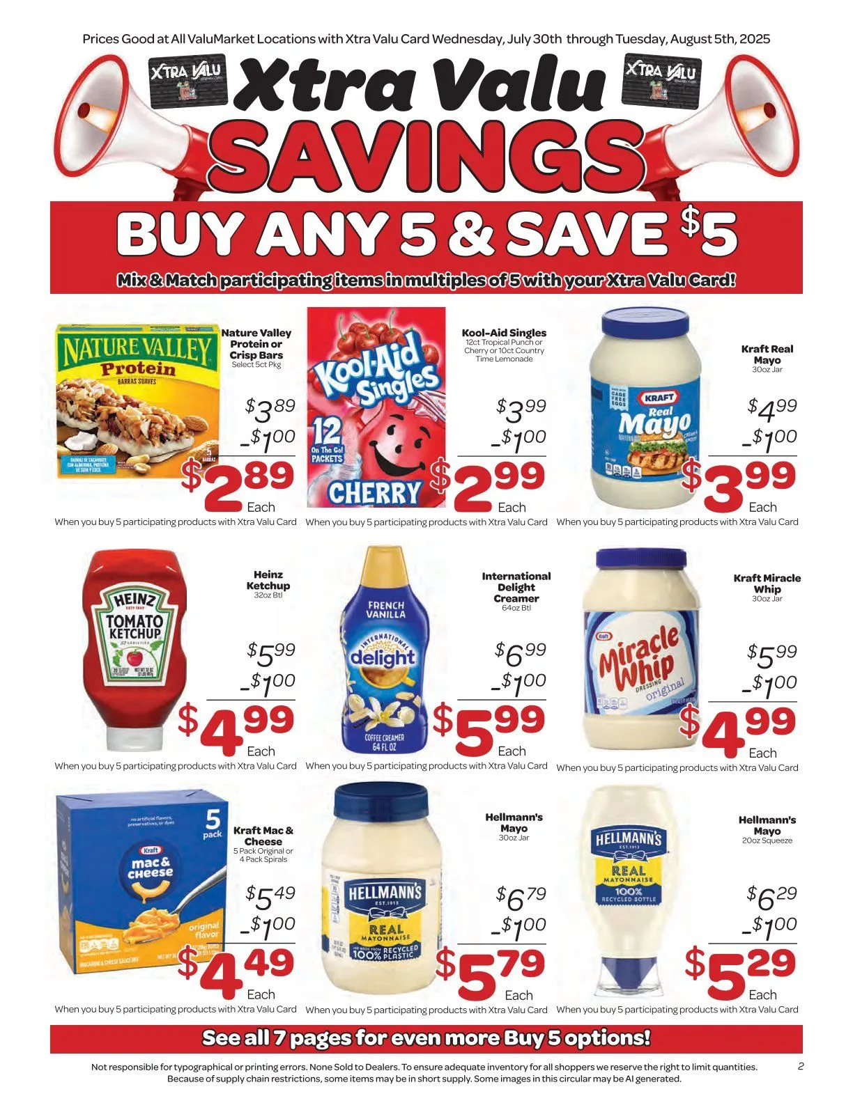 Weekly ad ValuMarket Sales from July 30 to August 5 2025 - Page 8
