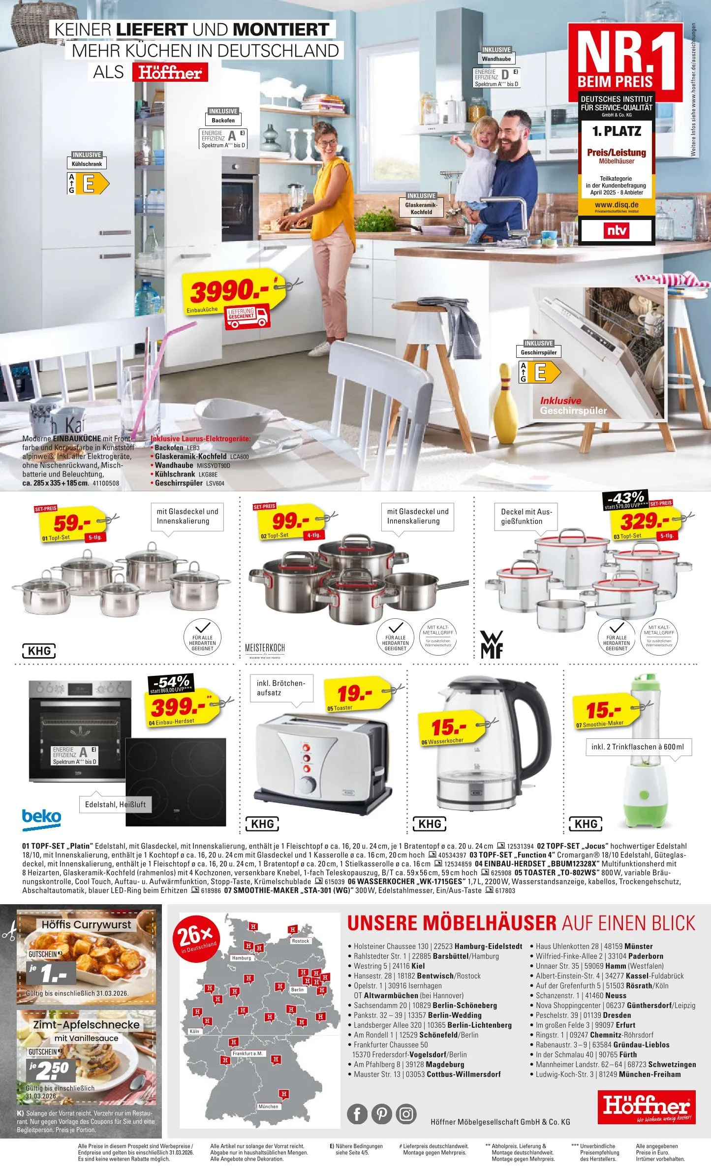 Höffner Angebote von 25. März bis 31. März 2026 - Prospekt seite 8