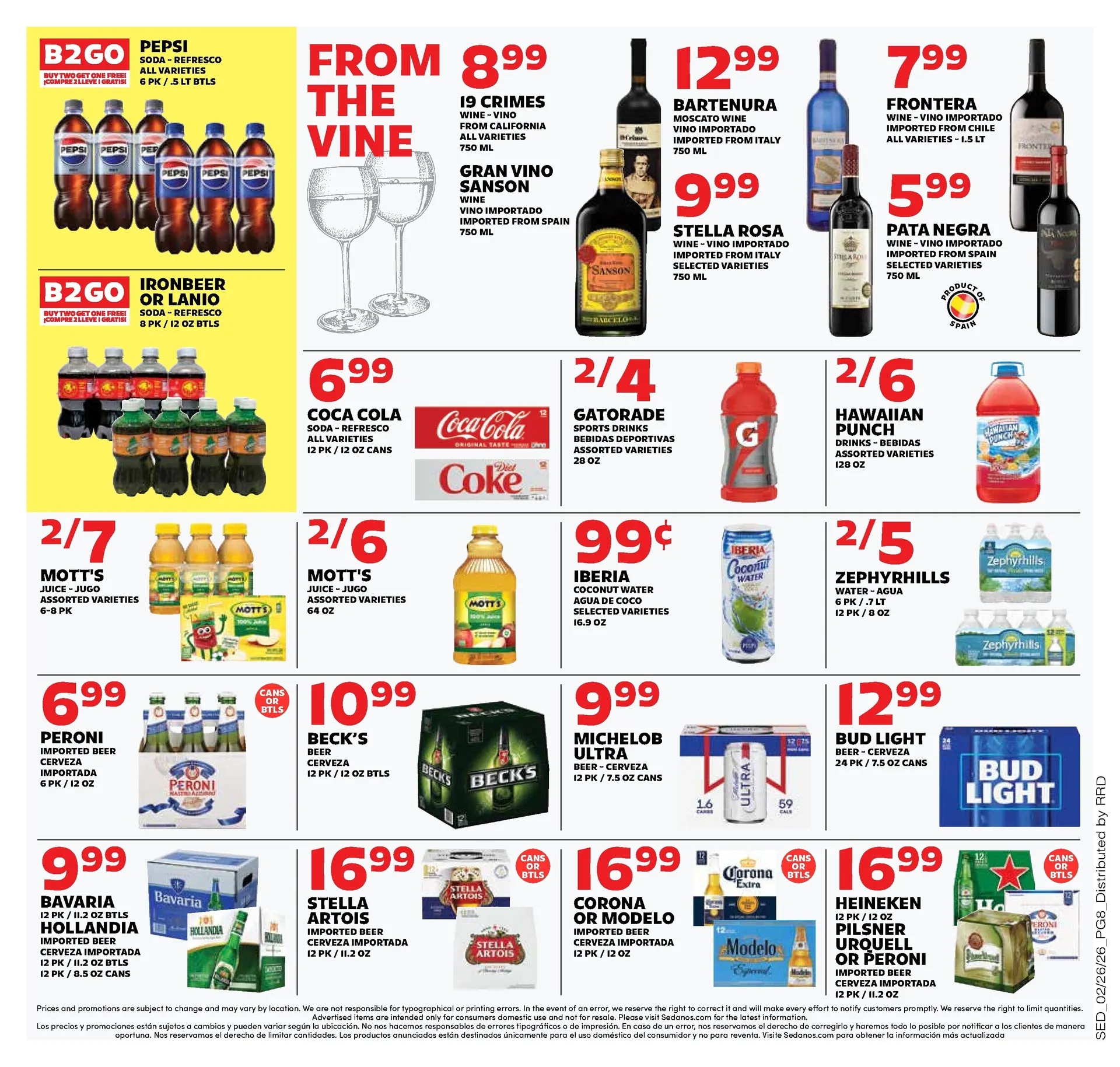 Weekly ad Sedano's Sales from February 25 to March 3 2026 - Page 8