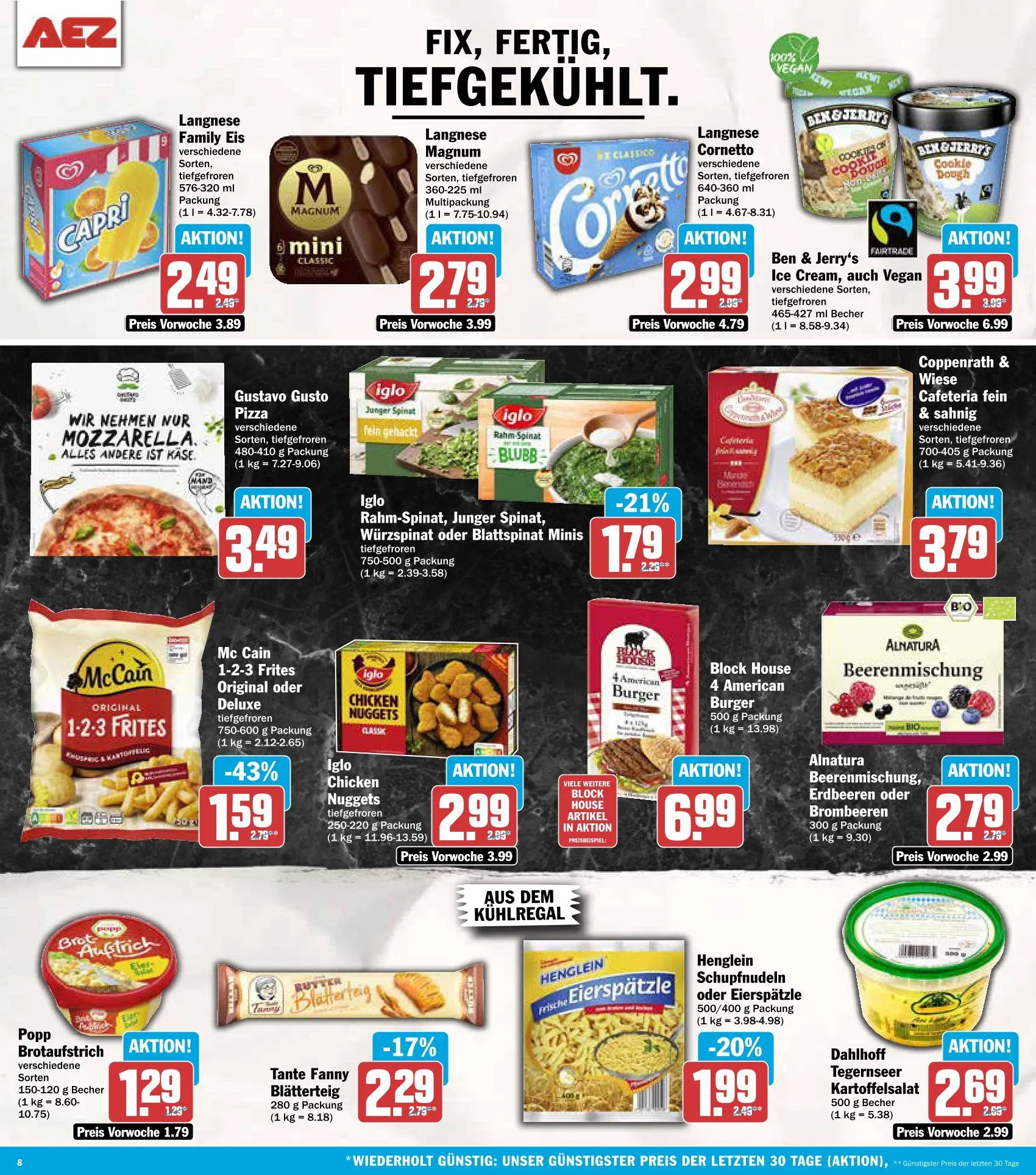 AEZ Prospekte von 28. Juli bis 2. August 2025 - Prospekt seite 8