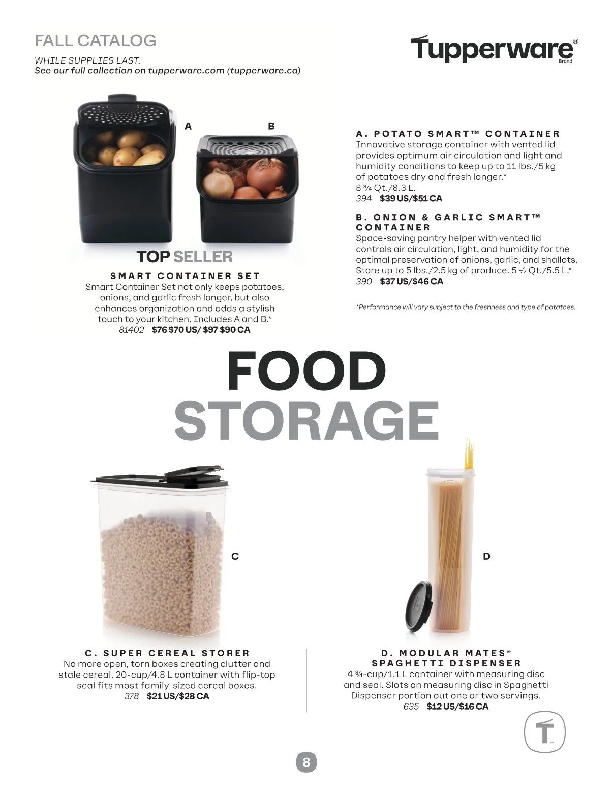 Tupperware Catalogue du 1 octobre au 31 décembre 2025 - Catalogue page 8