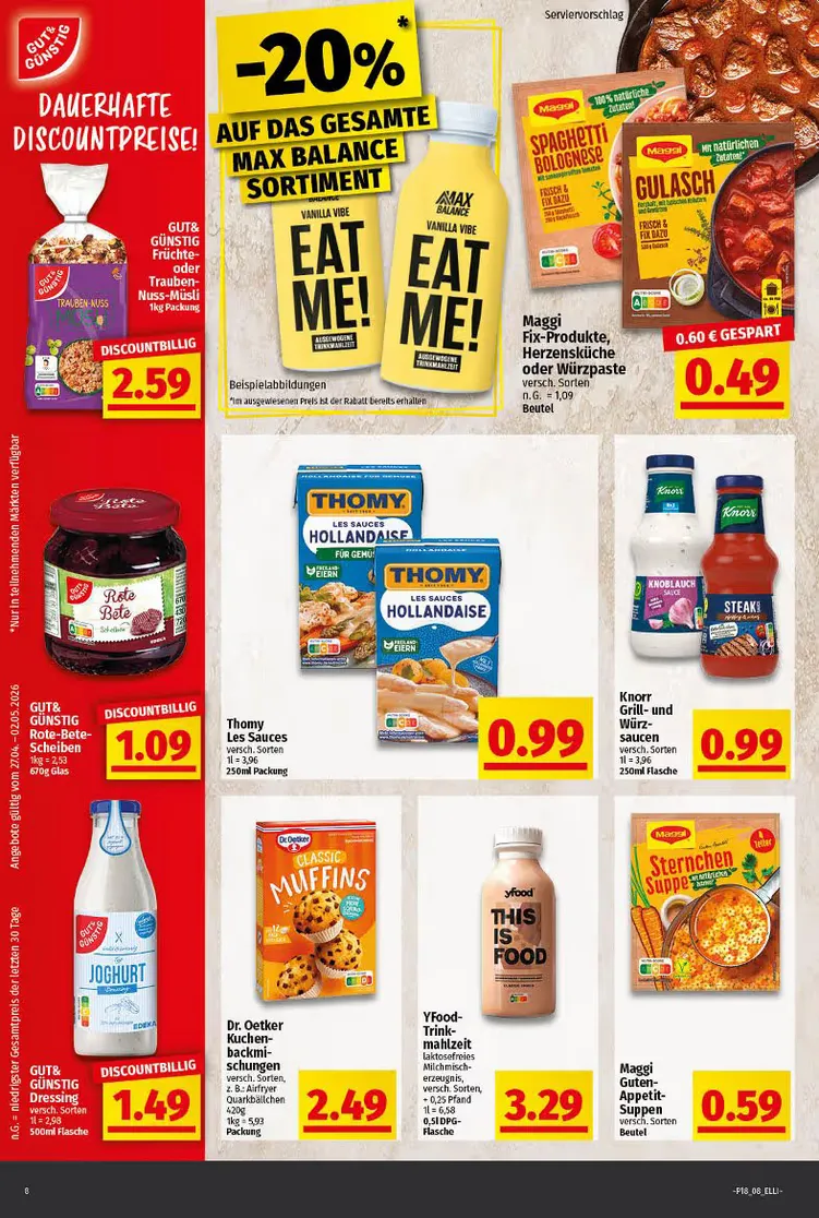 Elli Markt Prospekte  von 27. April bis 2. Mai 2026 - Prospekt seite 8