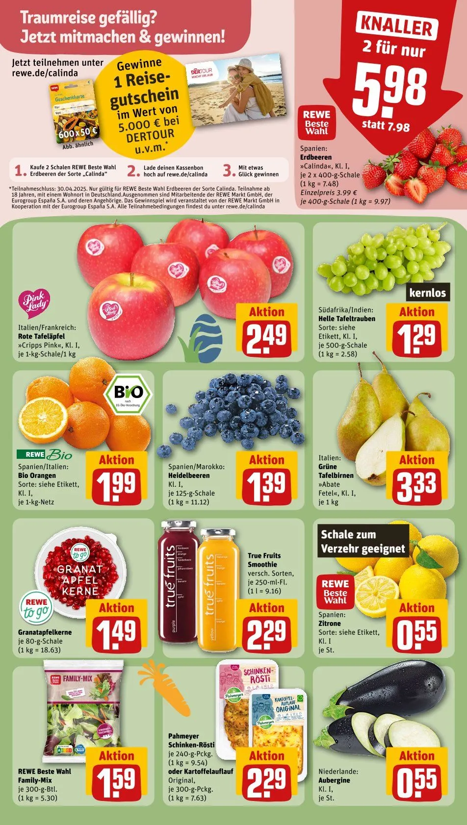 REWE Prospekt von 7. April bis 13. April 2025 - Prospekt seite 8