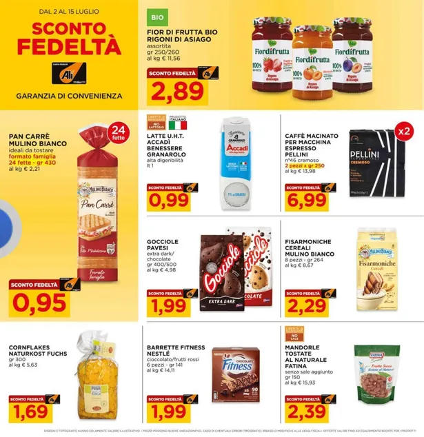 Volantini Alì Supermercati da 2 luglio a 15 luglio di 2026 - Pagina del volantino 8