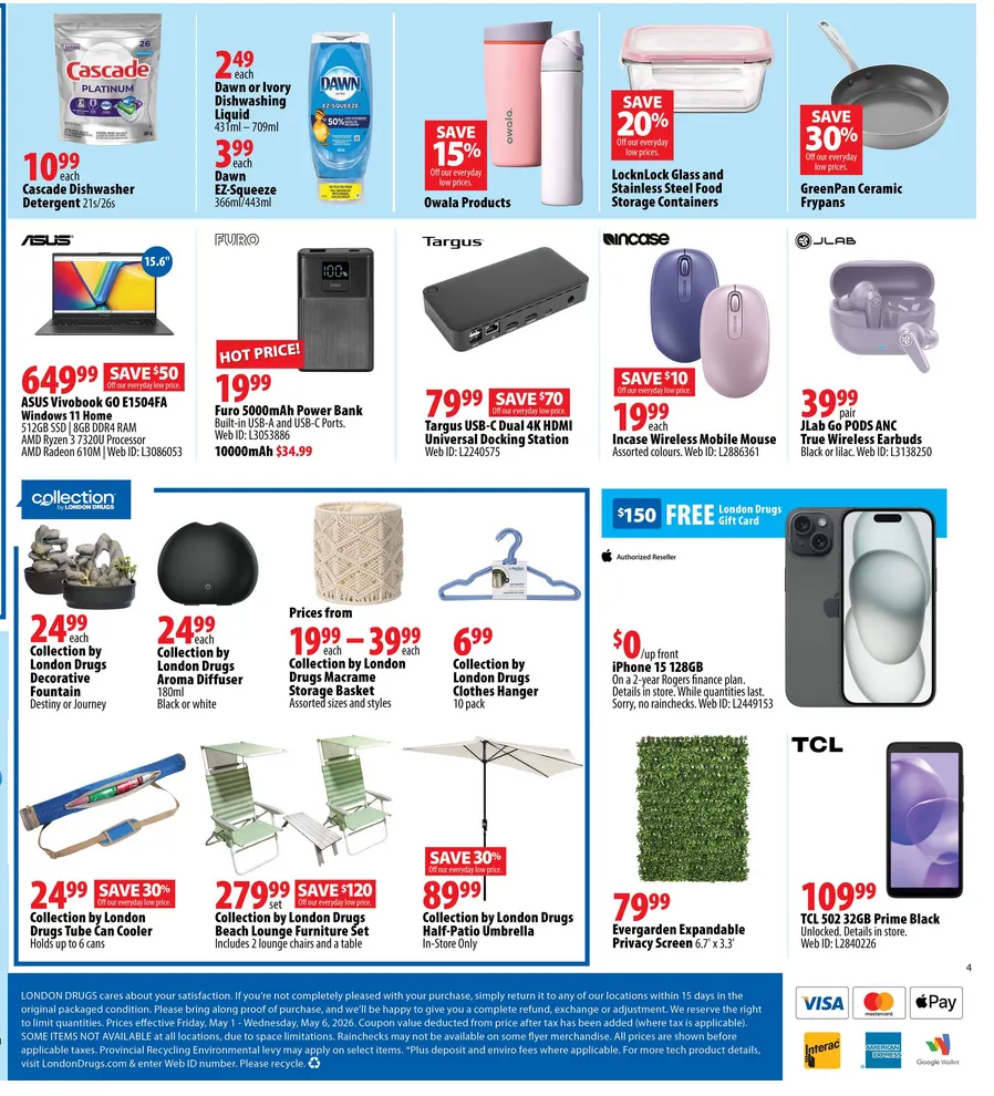 London Drugs Sales from May 1 to May 6 2026 - flyer page 8