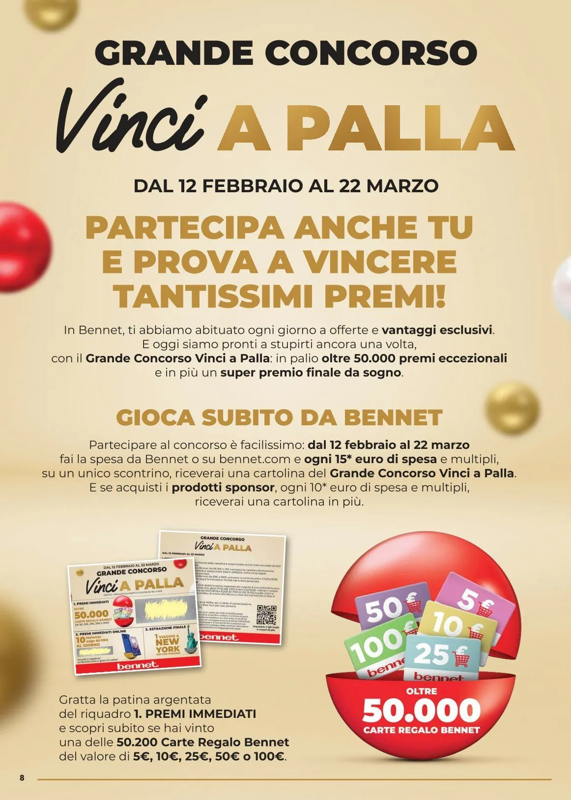  Volantini Bennet da 12 febbraio a 25 febbraio di 2026 - Pagina del volantino 8