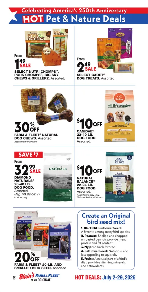 Weekly ad  Blain's Farm & Fleet Sales from July 2 to July 29 2026 - Page 8