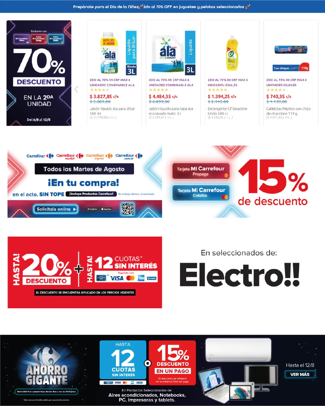 Ofertas de Carrefour Ofertas y descuentos 6 de agosto al 12 de agosto 2024 - Página 7 del catálogo