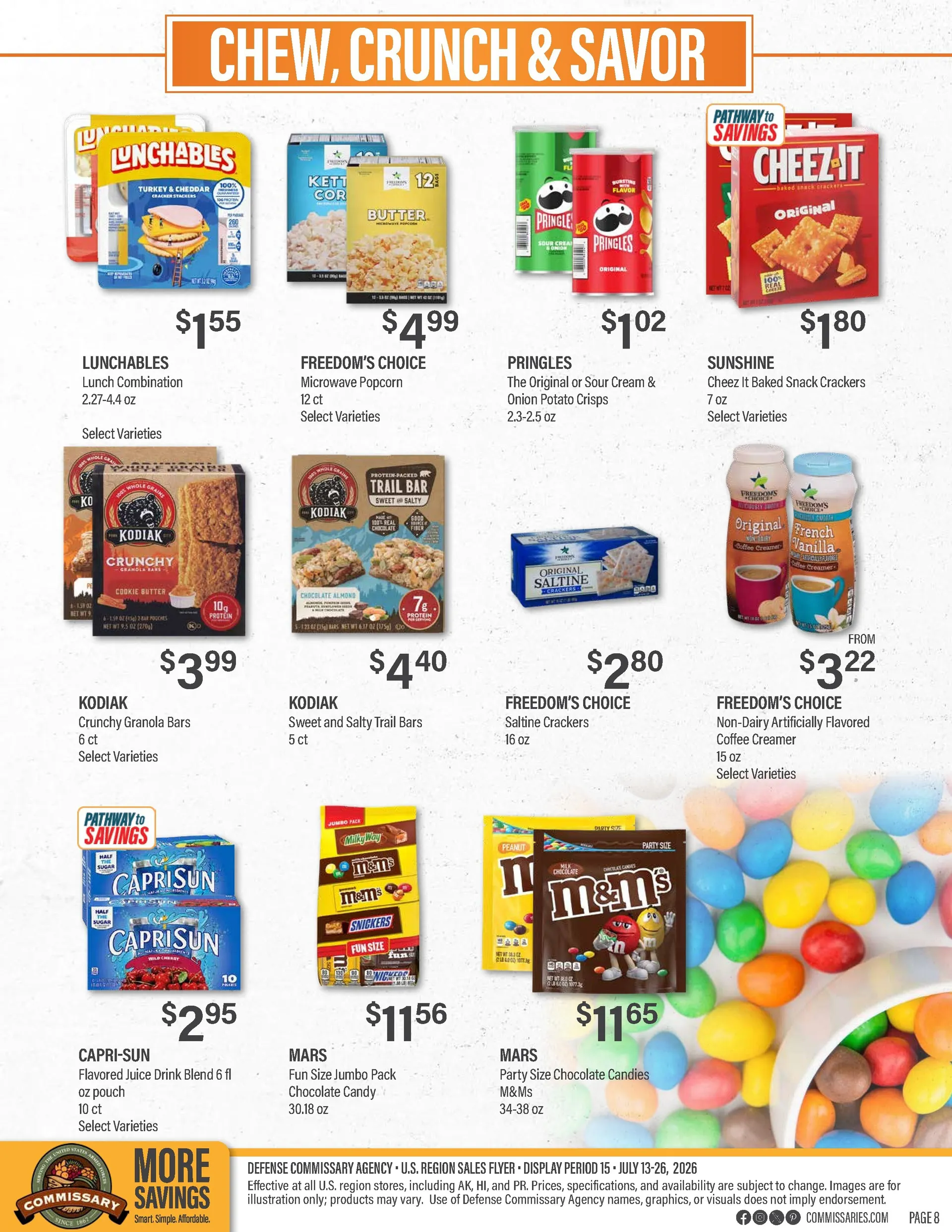 Weekly ad Commissary Sales from July 13 to July 26 2026 - Page 8