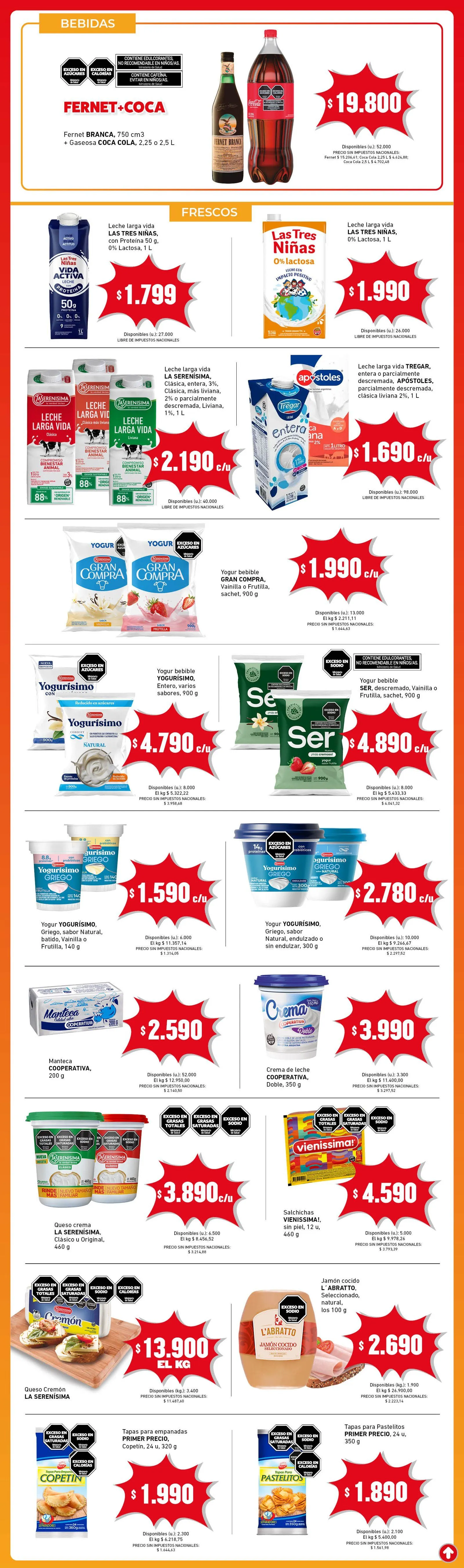 Ofertas de  Ofertas Cooperativa Obrera 29 de junio al 9 de julio 2026 - Página 8 del catálogo