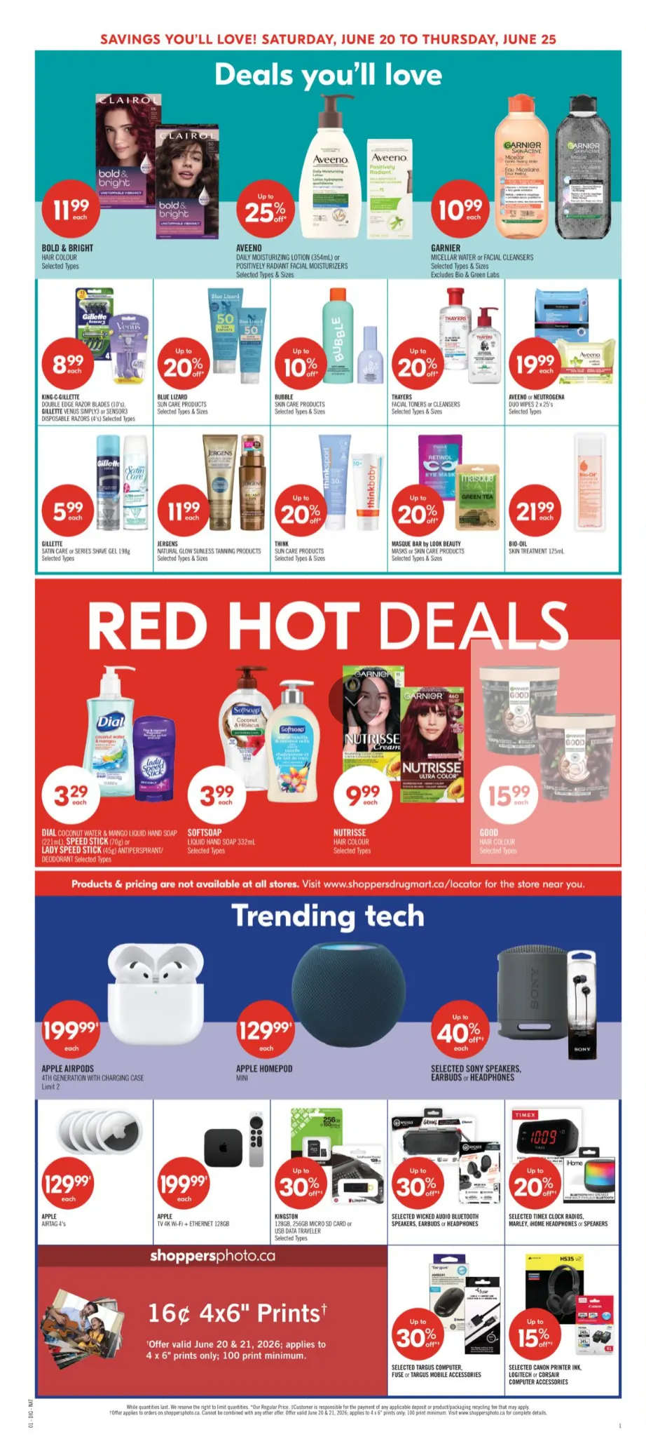 Shoppers Drug Mart Sales from June 20 to June 25 2026 - flyer page 8