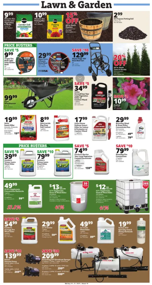 Weekly ad Rural King Deals from May 15 to May 21 2025 - Page 7