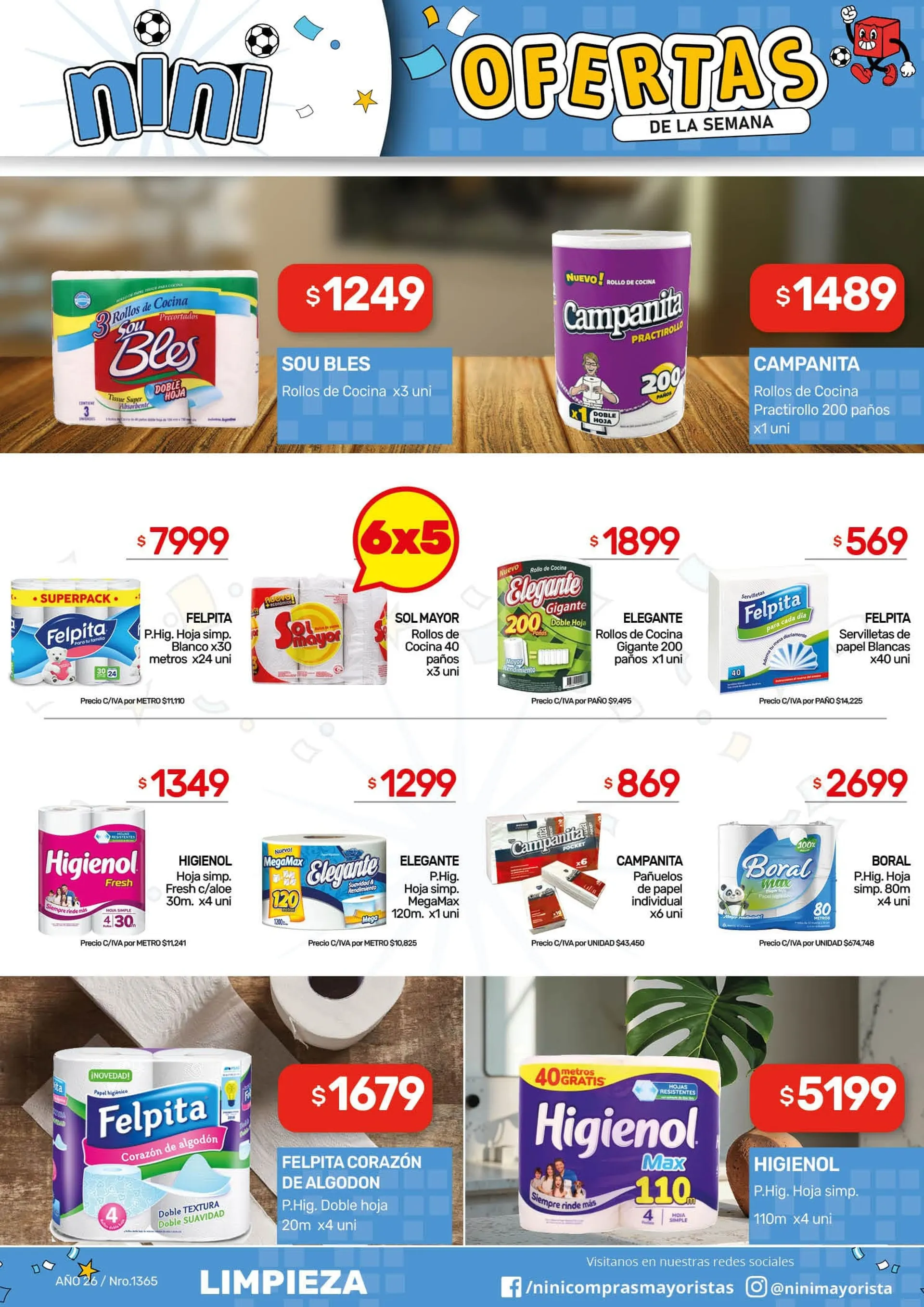 Ofertas de Nini Mayorista Ofertas 22 de junio al 28 de junio 2026 - Página 8 del catálogo