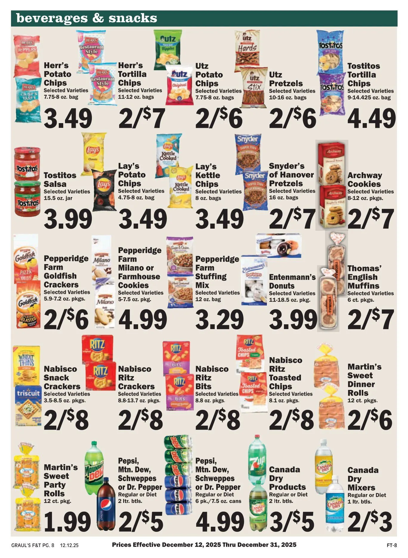 Weekly ad Graul's Market Sales from December 12 to December 31 2025 - Page 8