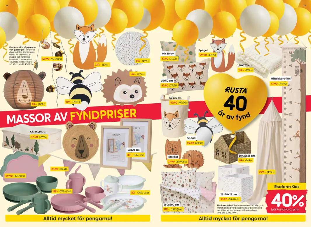  Rusta Erbjudanden från 20 april till 25 april 2026 - Reklamblad sidor 8