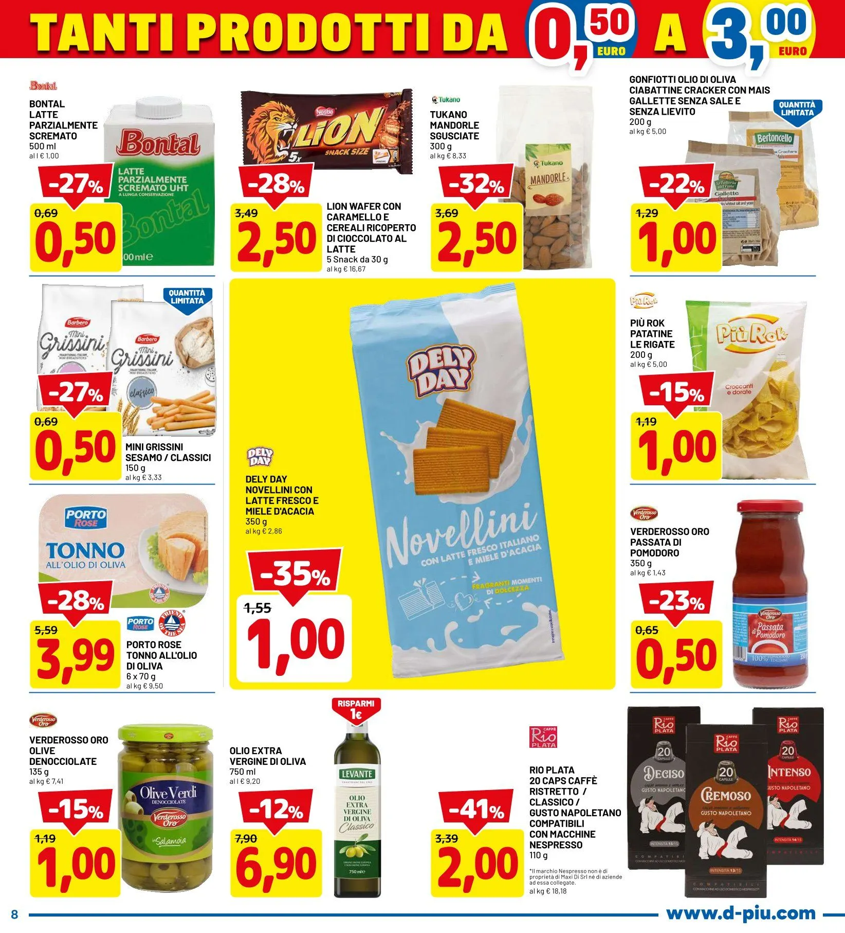 Volantini D Più da 12 gennaio a 25 gennaio di 2026 - Pagina del volantino 8