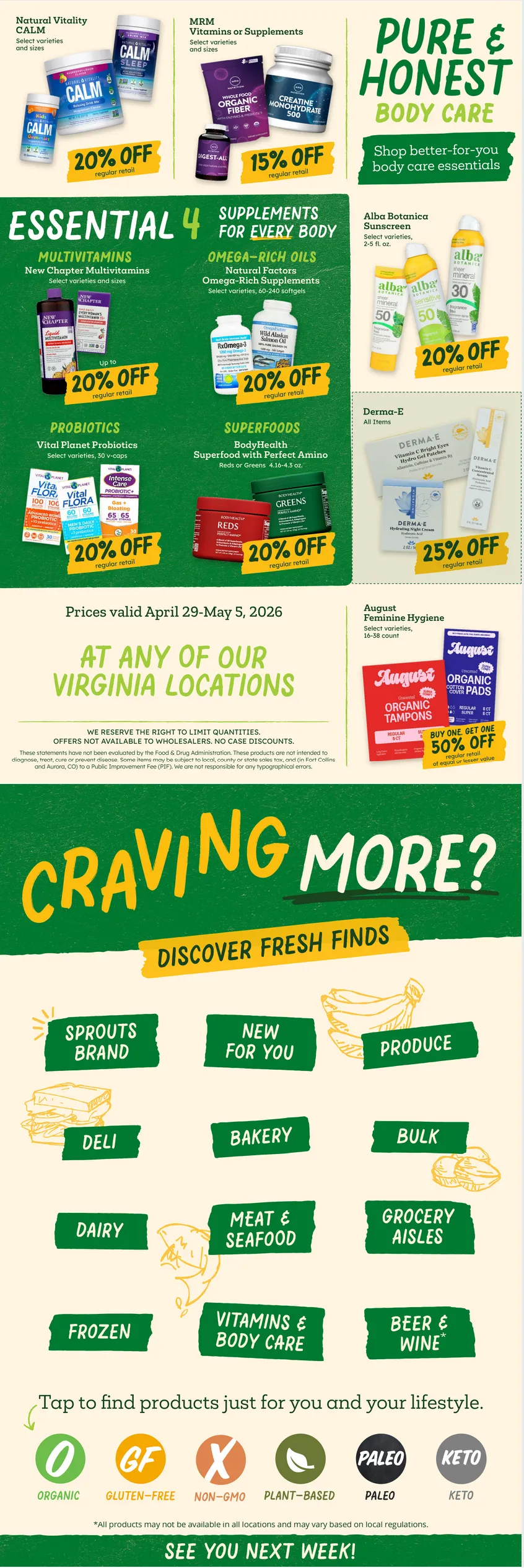 Weekly ad  Sprouts Sales from April 29 to May 5 2026 - Page 8