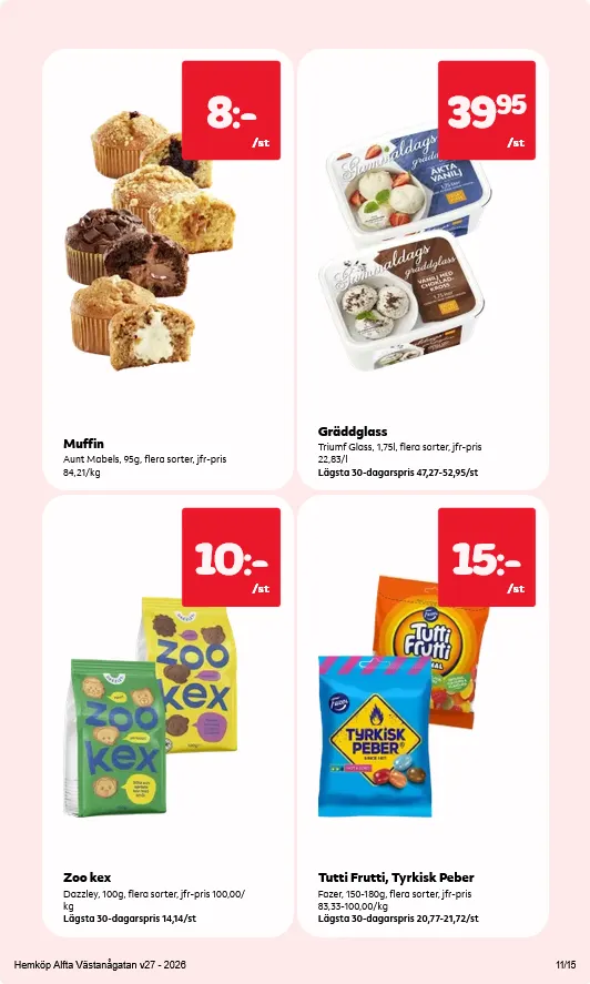 Hemköp  från 29 juni till 5 juli 2026 - Reklamblad sidor 8