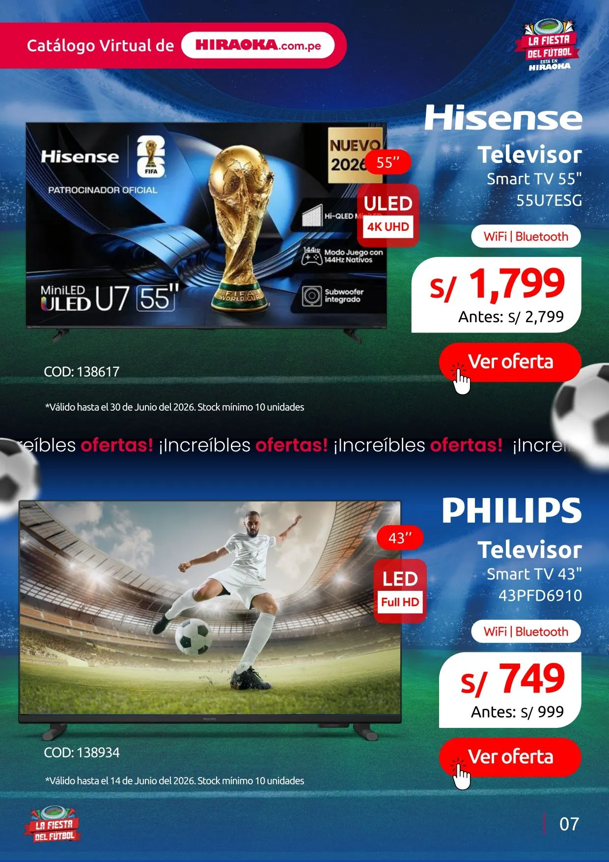 Catalogo de Hiraoka Ofertas 11 de junio al 30 de junio 2026 - Pag 8