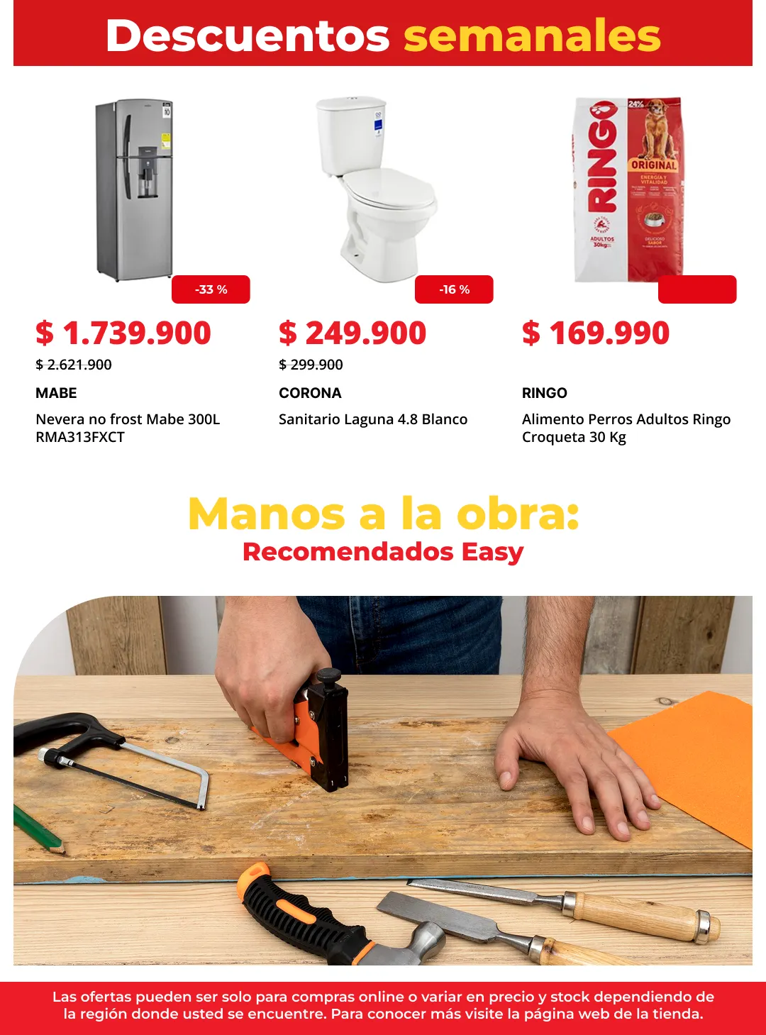 Catalogo de Easy Ofertas 24 de abril al 14 de mayo 2026 - Pag 8