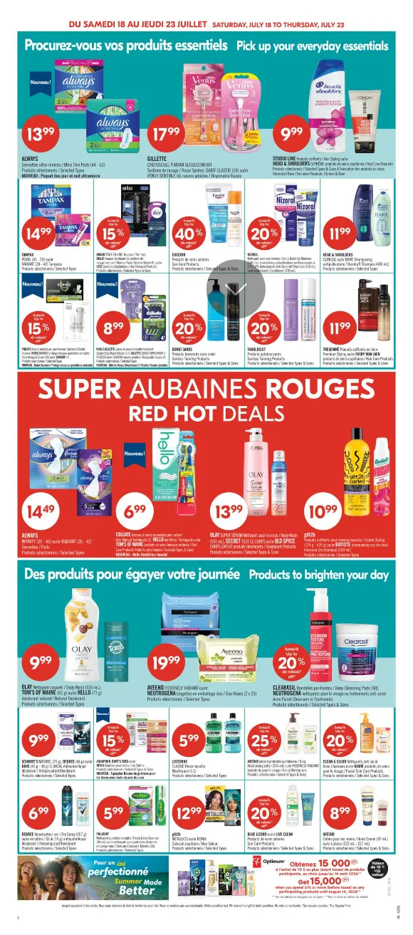 Pharmaprix Sales from July 18 to July 23 2026 - flyer page 8