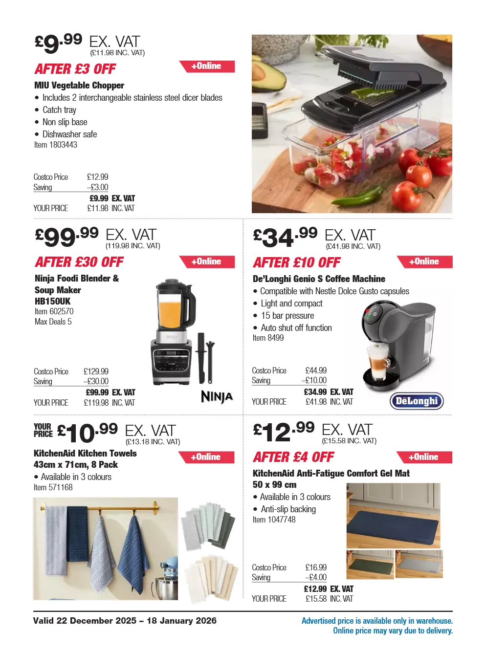 COSTCO Deals from 20 December to 18 January 2026 - Catalogue Page 8