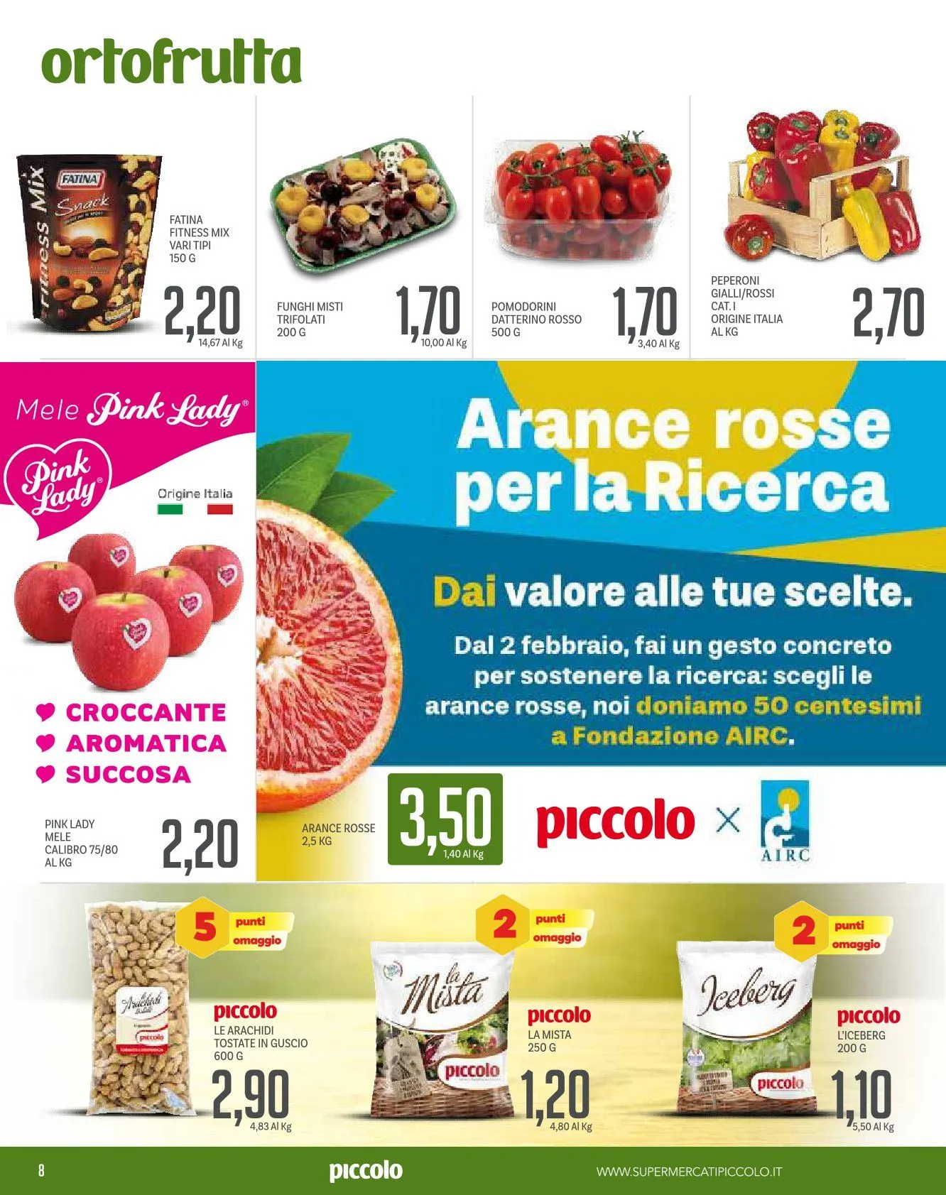 Volantini Piccolo da 2 febbraio a 15 febbraio di 2026 - Pagina del volantino 8