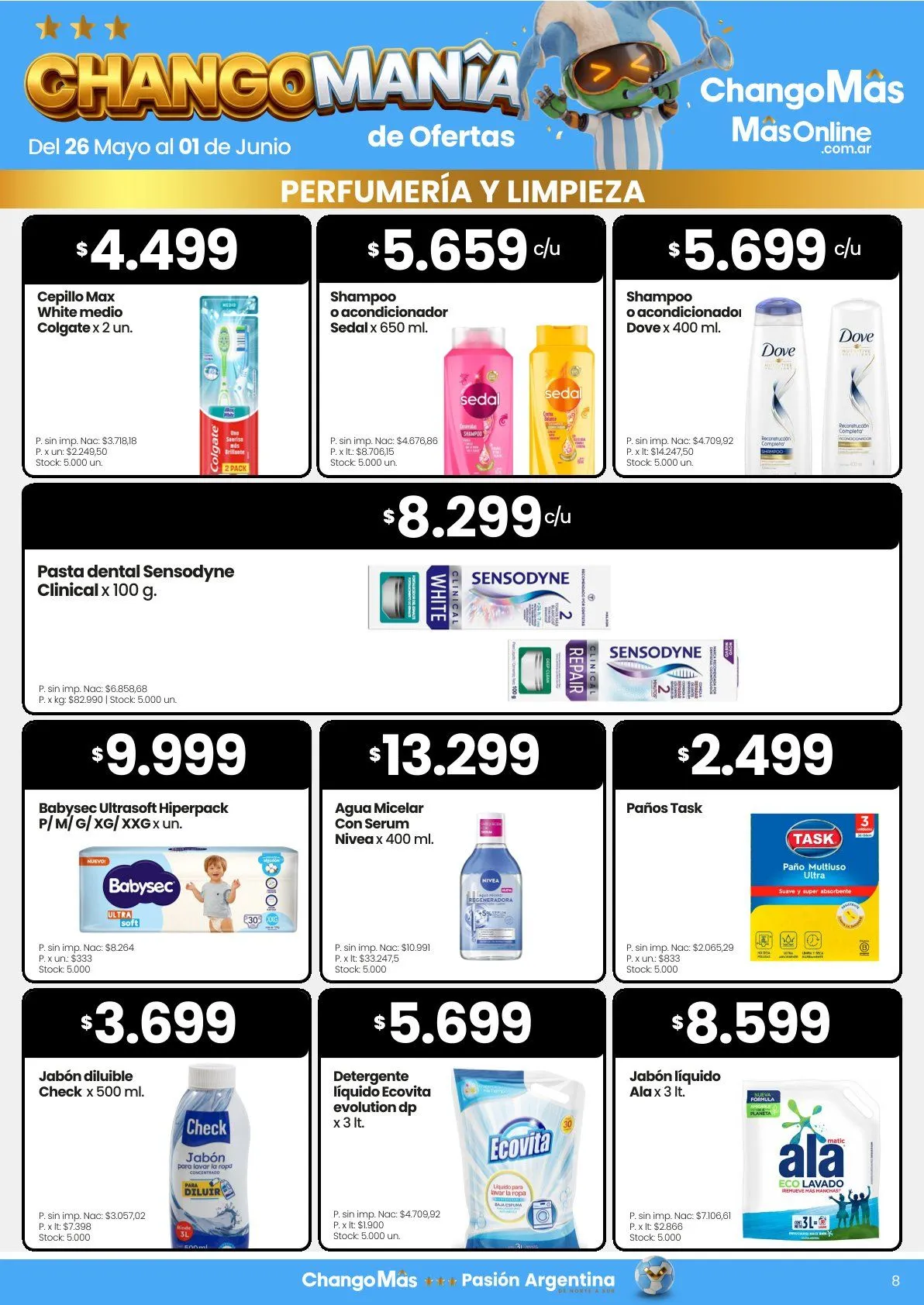 Ofertas de Changomas Ofertas 26 de mayo al 1 de junio 2026 - Página 8 del catálogo