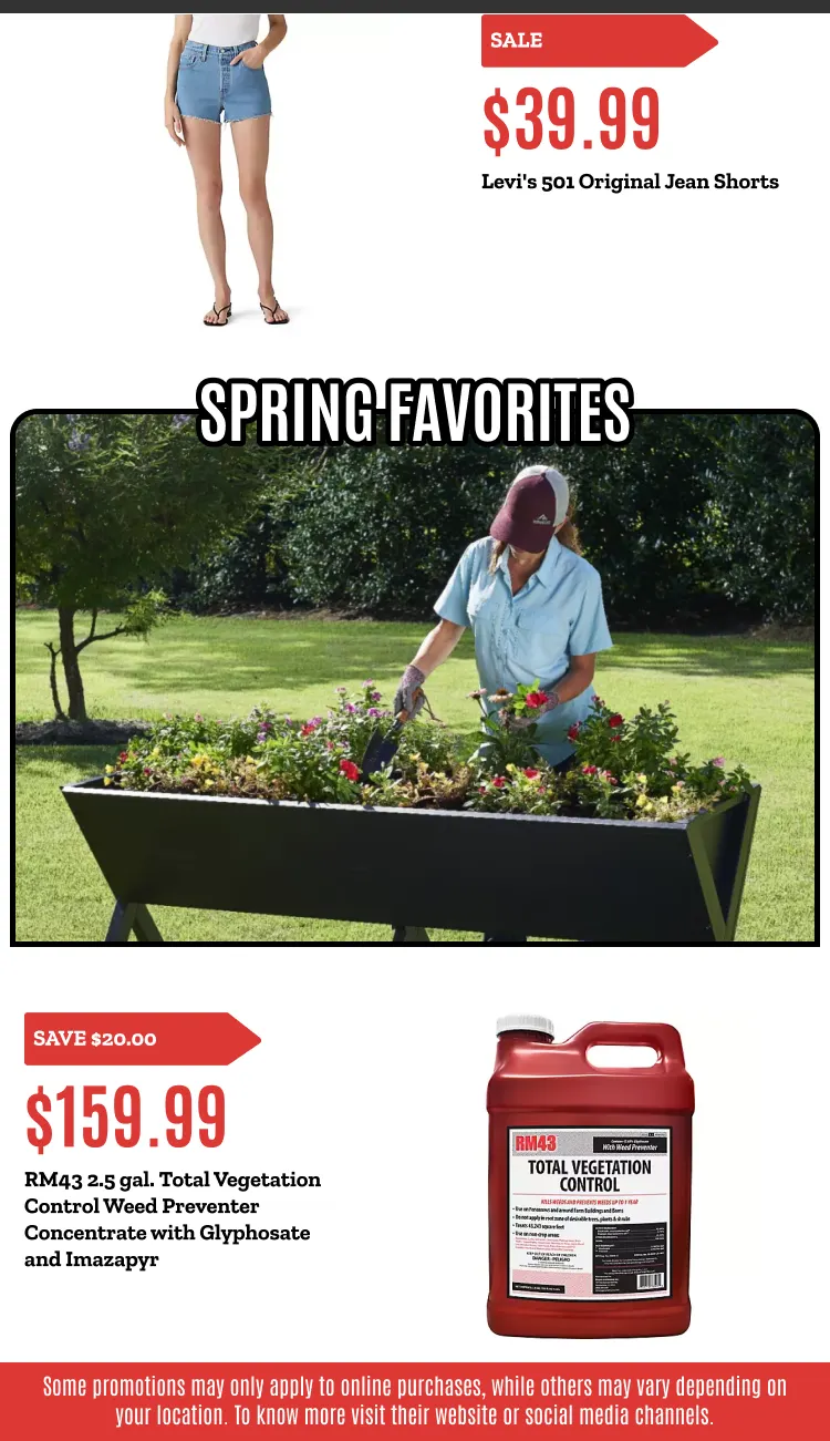 Weekly promotion Tractor Supply Co. Sales spanning from April 6 to April 26 2026 - Page 8 for Catalogue 365